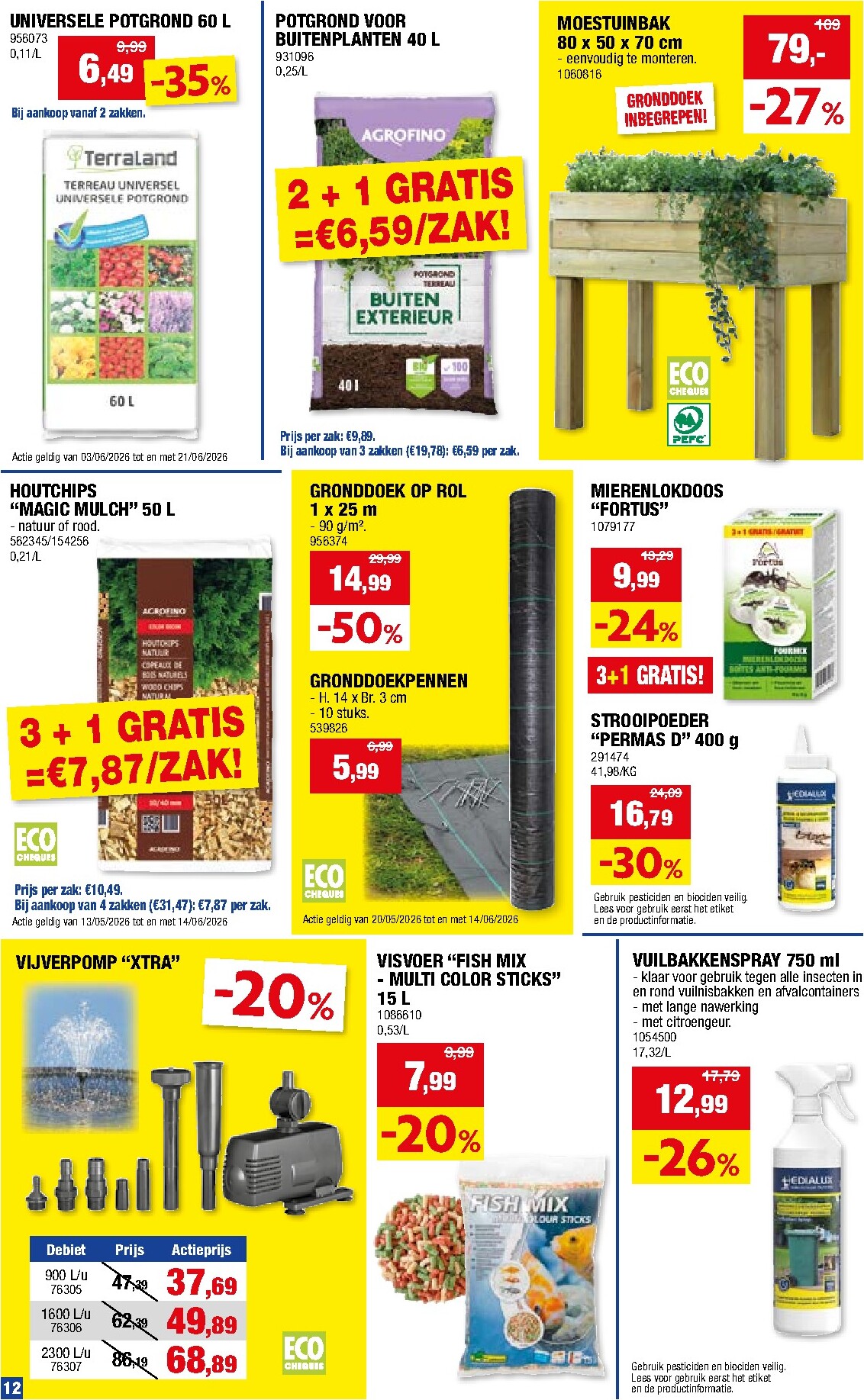 hubo - Huidige Hubo folder geldig van woensdag 03/06/2026 tot zondag 14/06/2026 - page: 12