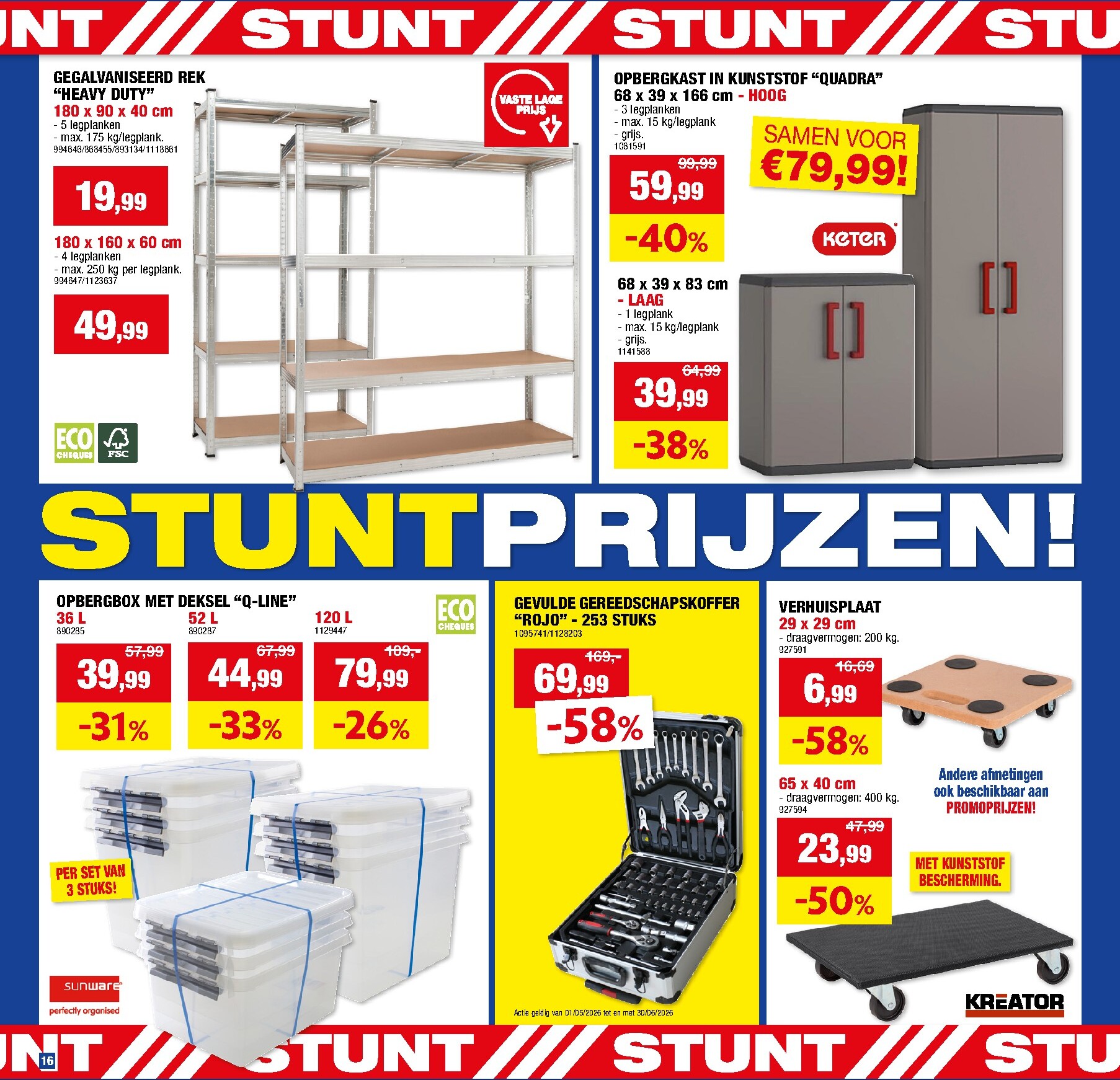 hubo - Huidige Hubo folder geldig van woensdag 10/06/2026 tot zondag 21/06/2026 - page: 16