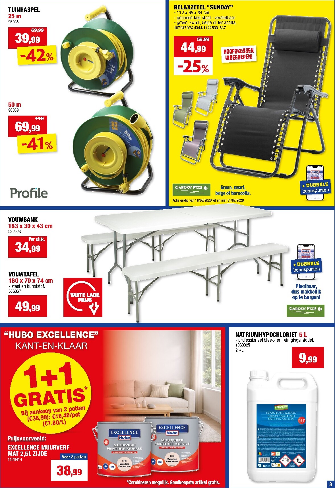 hubo - Huidige Hubo - Voor elke doe-het-zelver folder geldig van woensdag 08/07/2026 tot maandag 13/07/2026 - page: 3