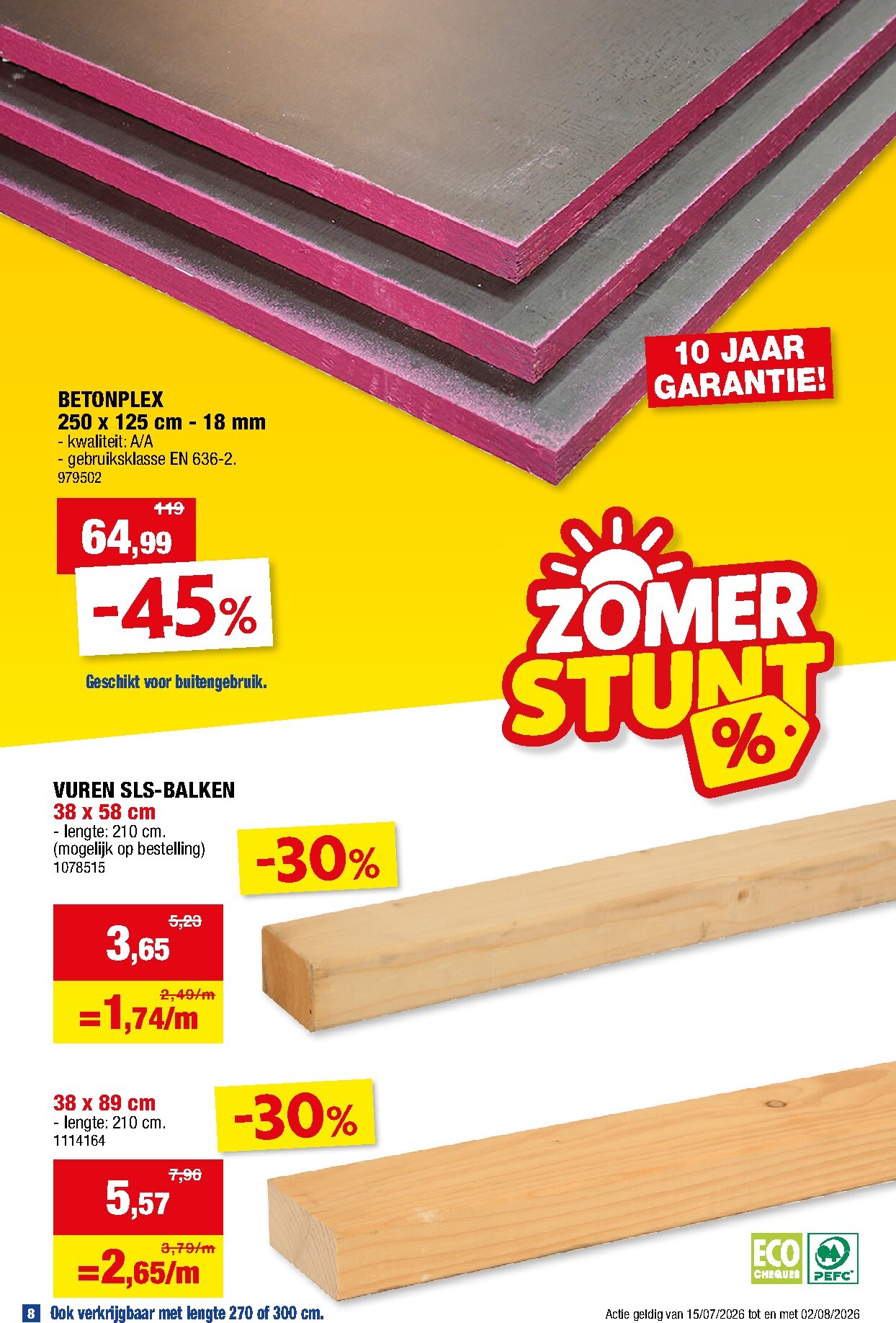 hubo - Huidige Hubo folder geldig van woensdag 22/07/2026 tot zondag 02/08/2026 - page: 8