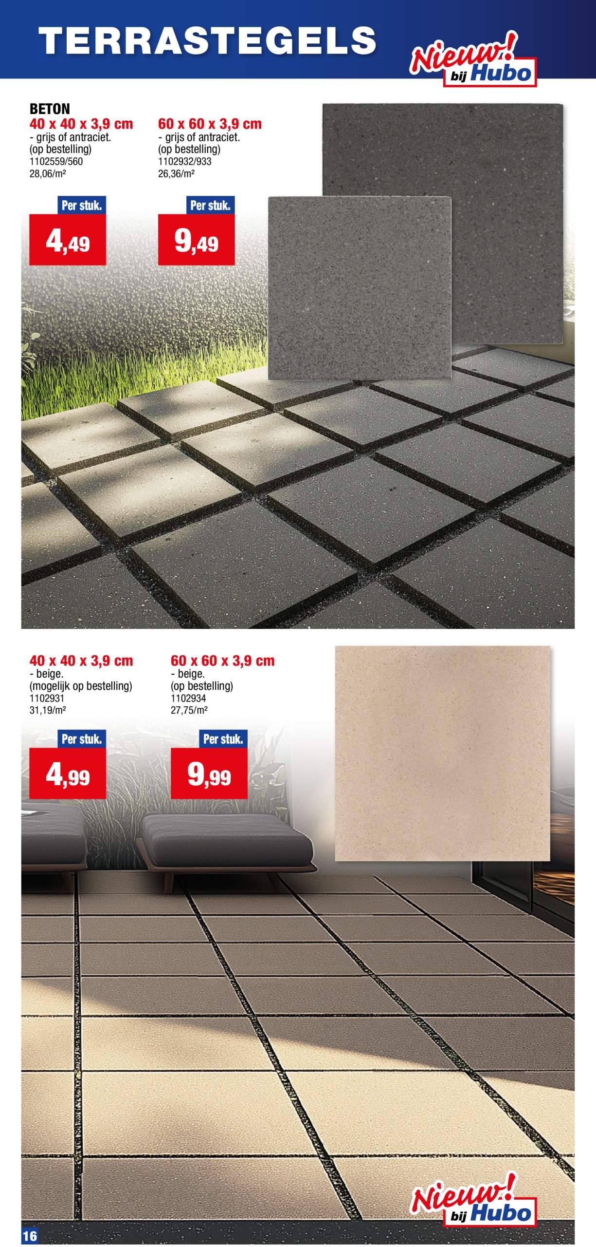 hubo - Hubo - Terras & bestrating folder geldig vanaf 26/05 - 31/08 - page: 16