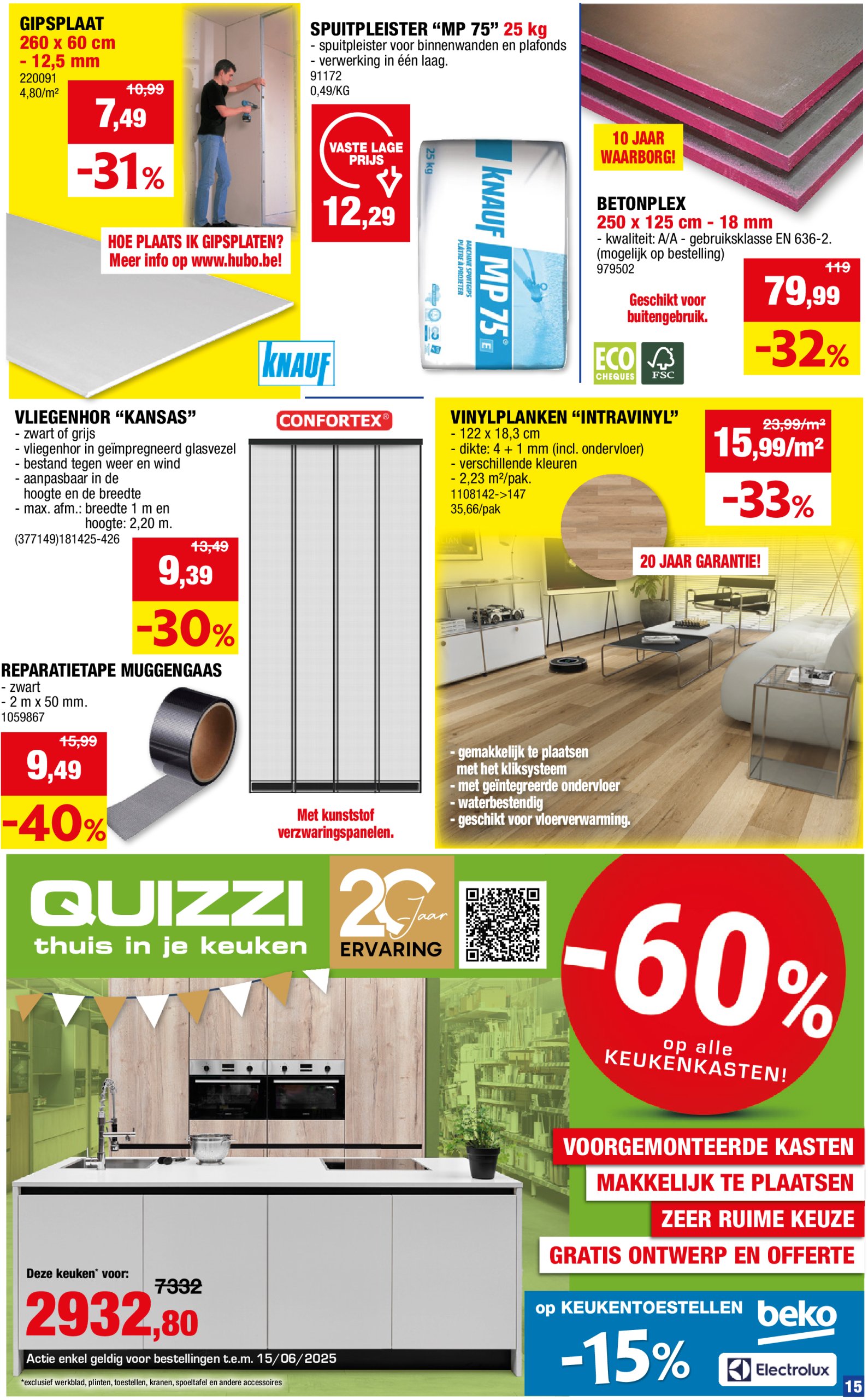 hubo - Hubo folder geldig vanaf 04/06 - 15/06 - page: 15 hubo - Hubo folder geldig vanaf 04/06 - 15/06 - page: 15