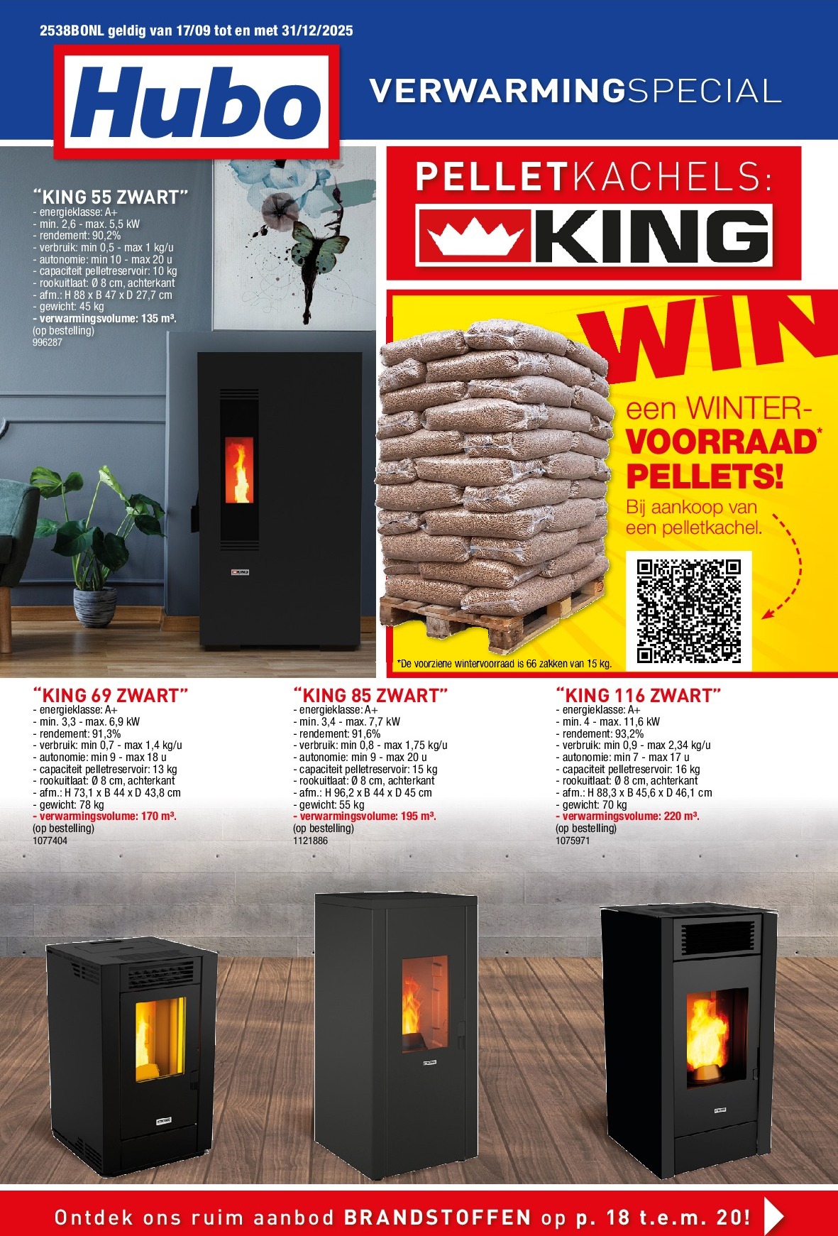 hubo - Hubo - Verwarmingspecial folder geldig vanaf 17/09 - 31/12