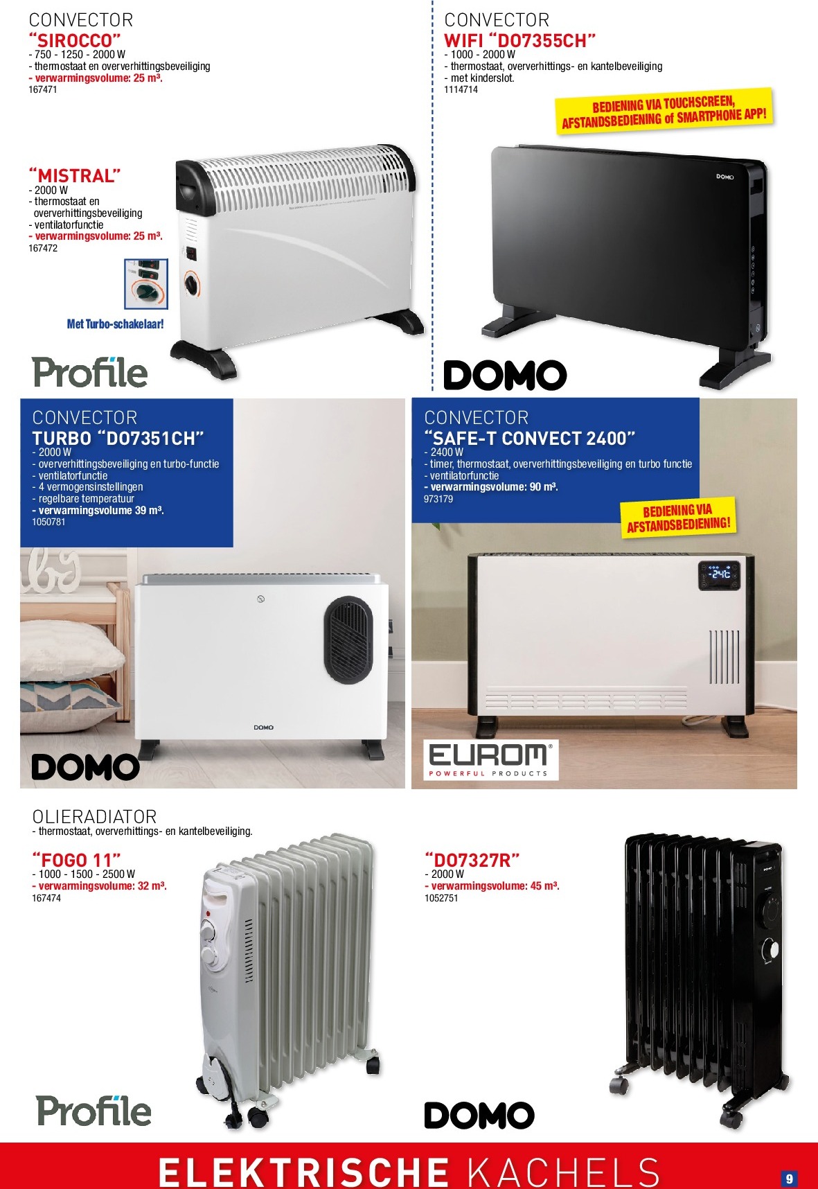 hubo - Hubo - Verwarmingspecial folder geldig vanaf 17/09 - 31/12 - page: 9