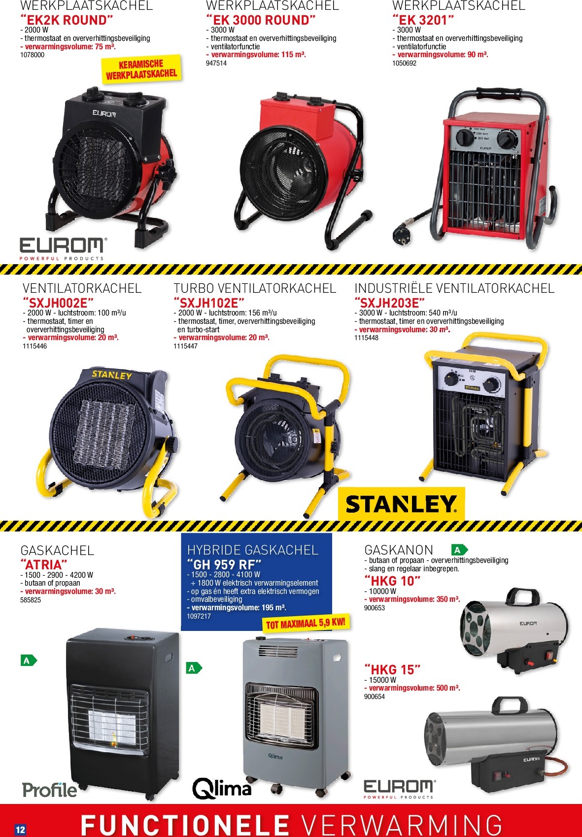 hubo - Hubo - Verwarmingspecial folder geldig vanaf 17/09 - 31/12 - page: 12