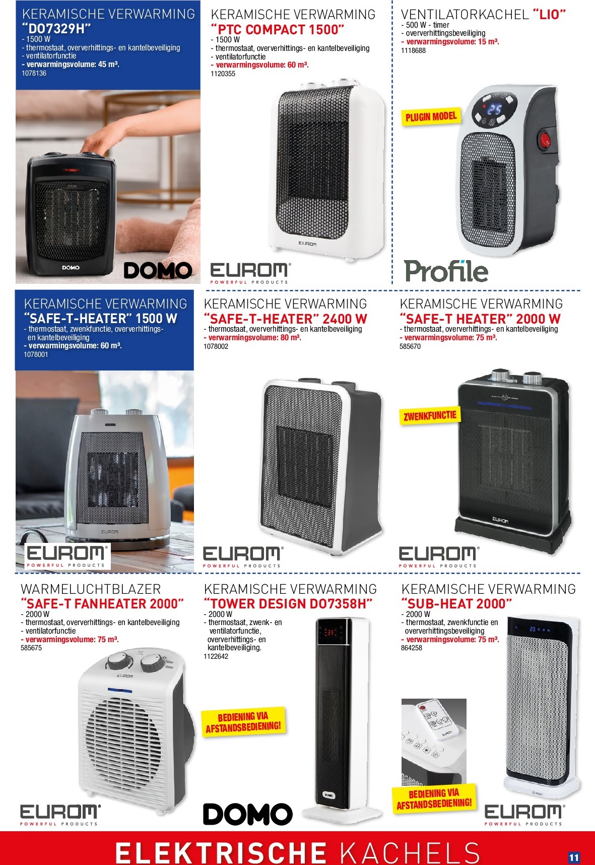 hubo - Hubo - Verwarmingspecial folder geldig vanaf 17/09 - 31/12 - page: 11