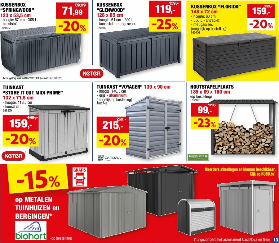 hubo - Hubo folder geldig vanaf 24/09 - 05/10 - page: 13