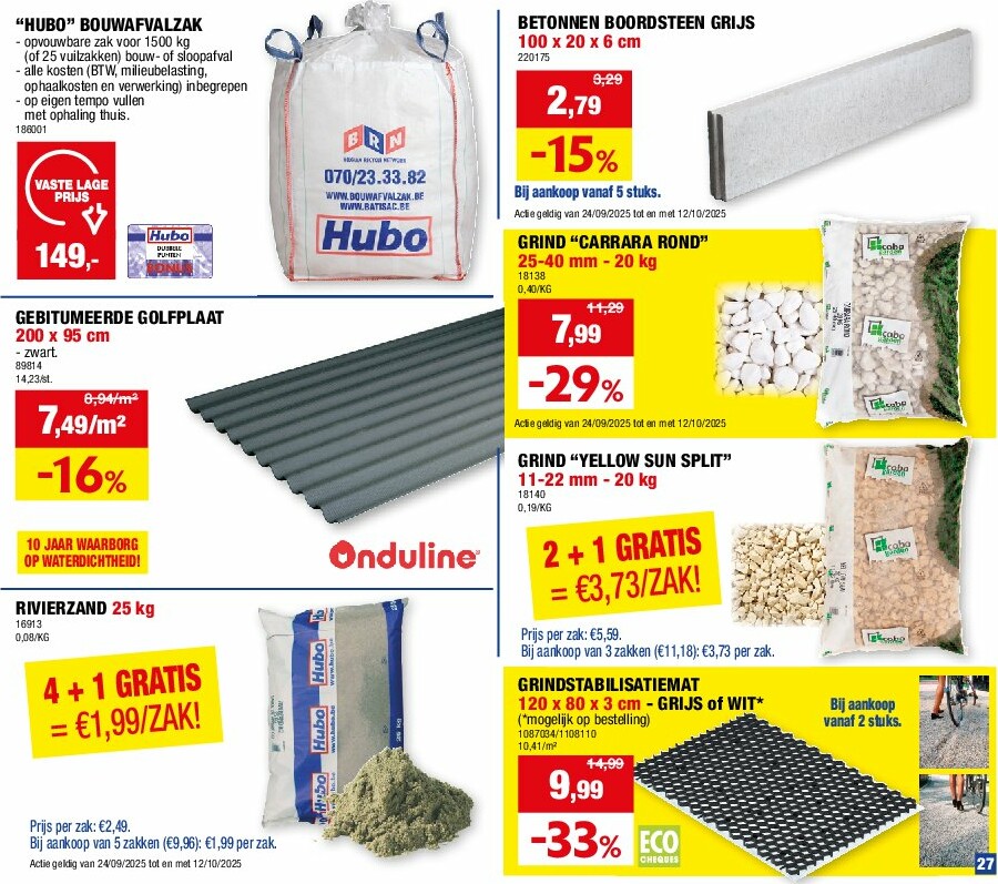 hubo - Hubo folder geldig vanaf 24/09 - 05/10 - page: 27