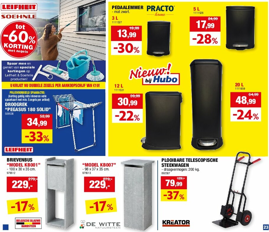 hubo - Hubo folder geldig vanaf 24/09 - 05/10 - page: 23