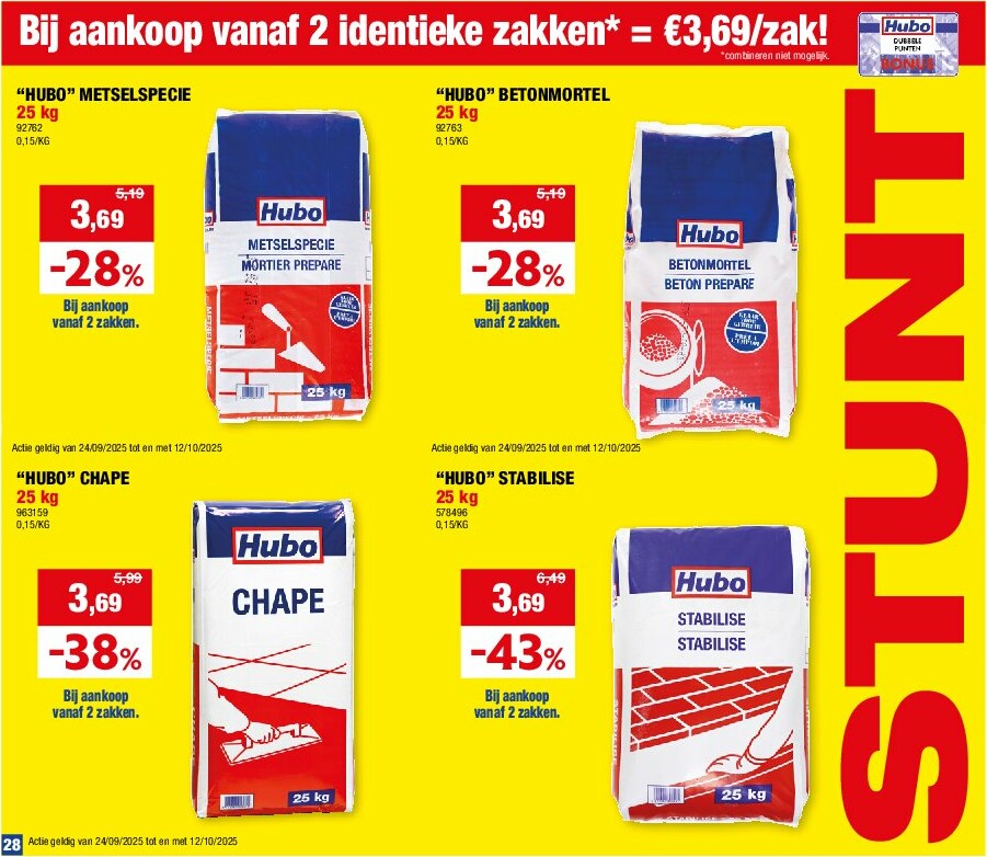 hubo - Hubo folder geldig vanaf 24/09 - 05/10 - page: 28