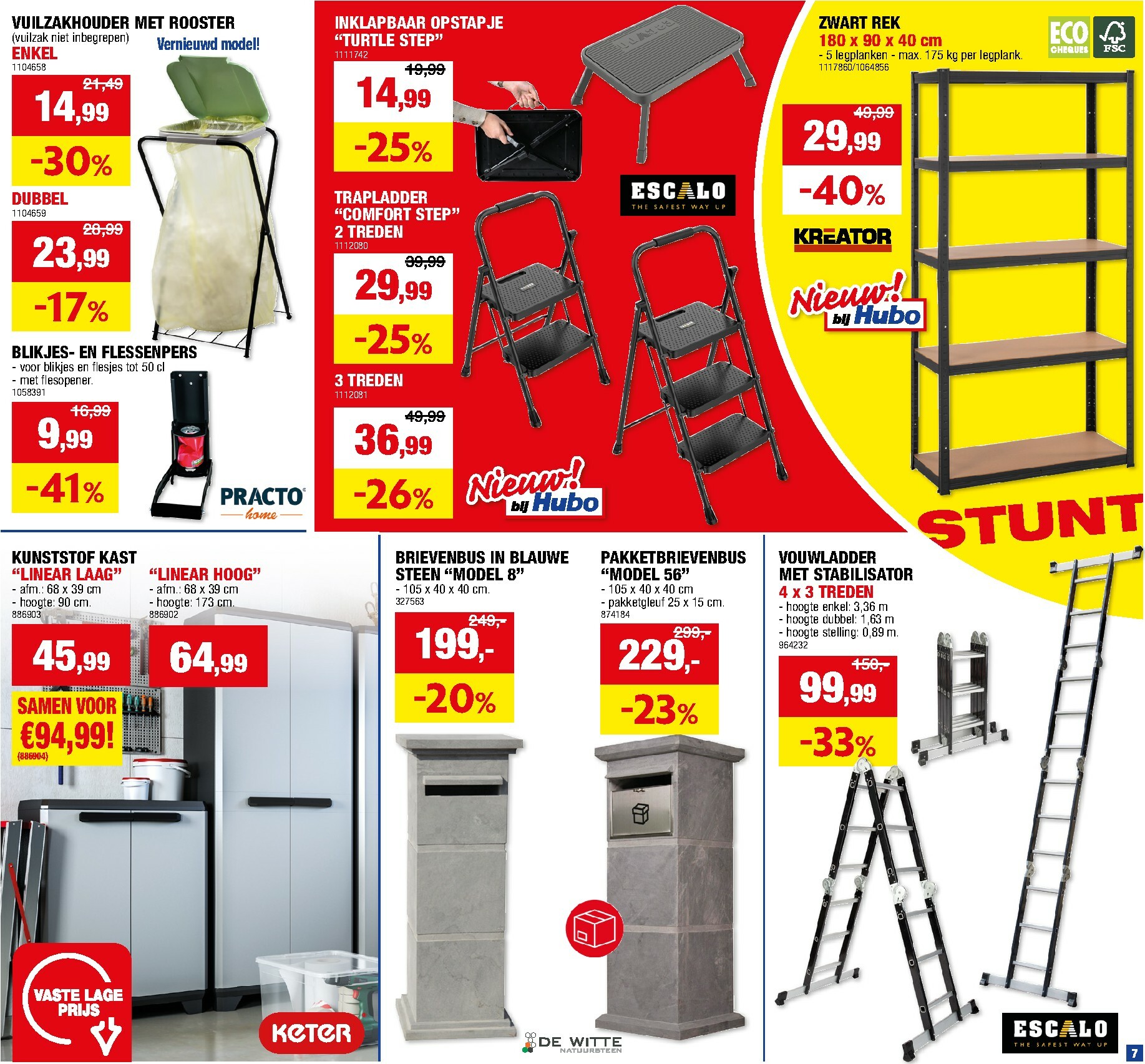 hubo - Hubo folder geldig vanaf 01/10 - 12/10 - page: 7