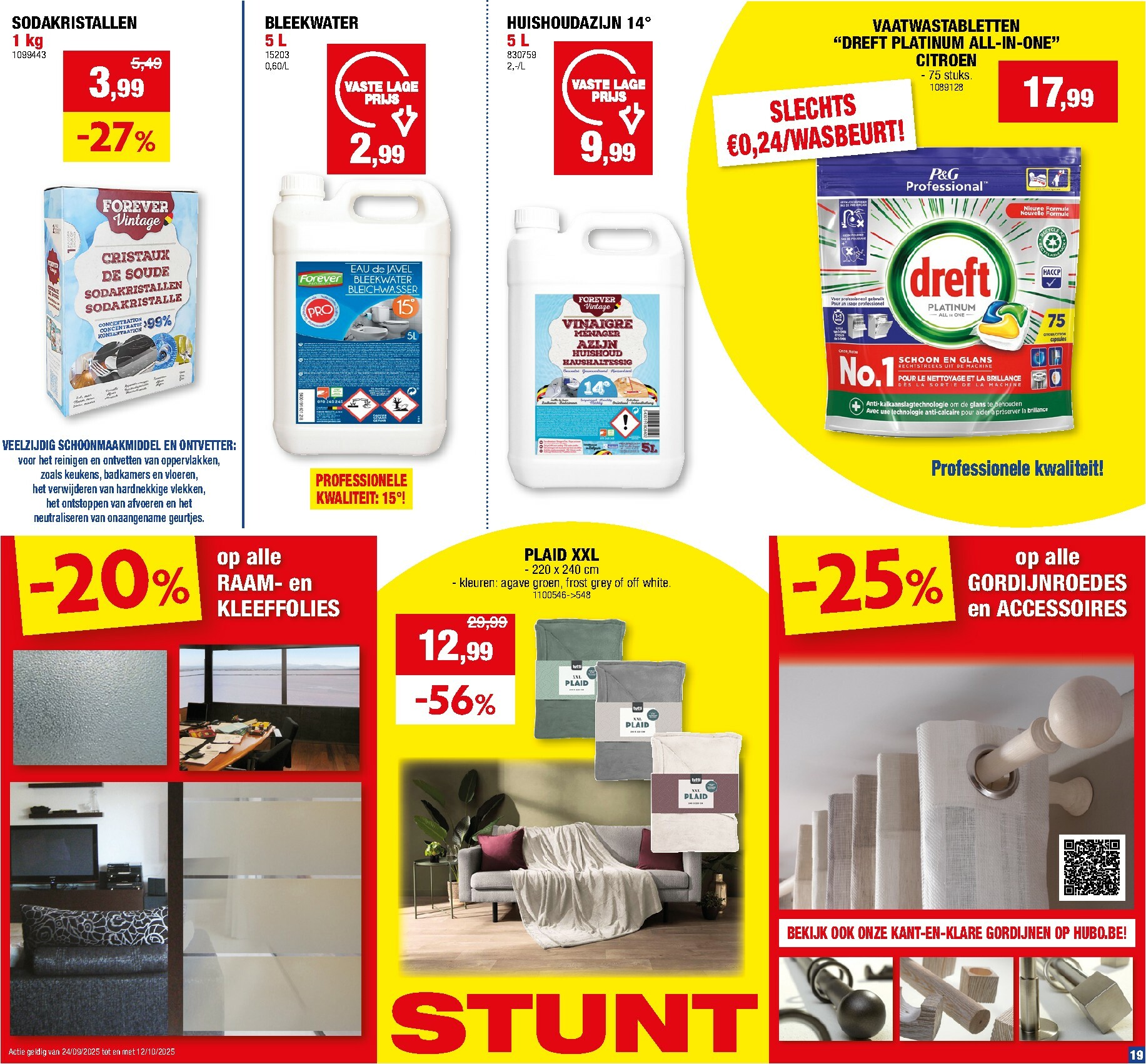 hubo - Hubo folder geldig vanaf 01/10 - 12/10 - page: 19