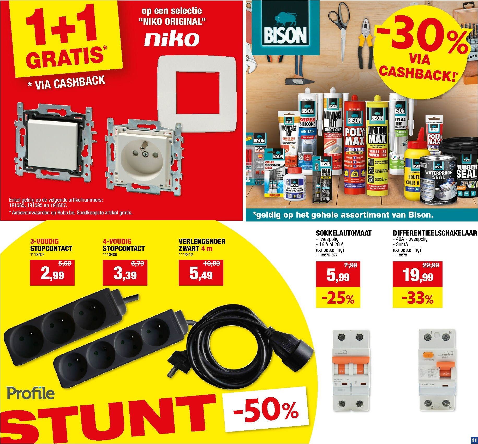 hubo - Hubo folder geldig vanaf 01/10 - 12/10 - page: 11