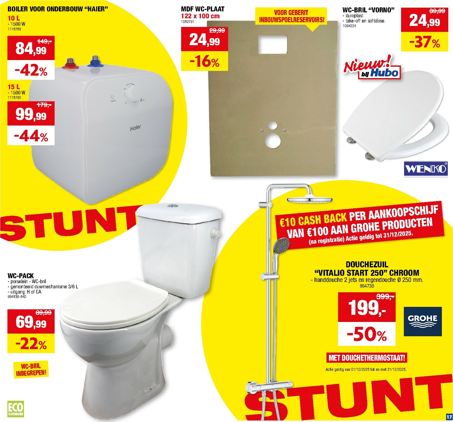 hubo - Hubo folder geldig vanaf 01/10 - 12/10 - page: 17