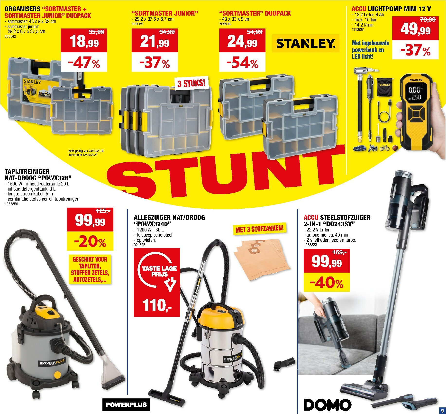 hubo - Hubo folder geldig vanaf 01/10 - 12/10 - page: 9