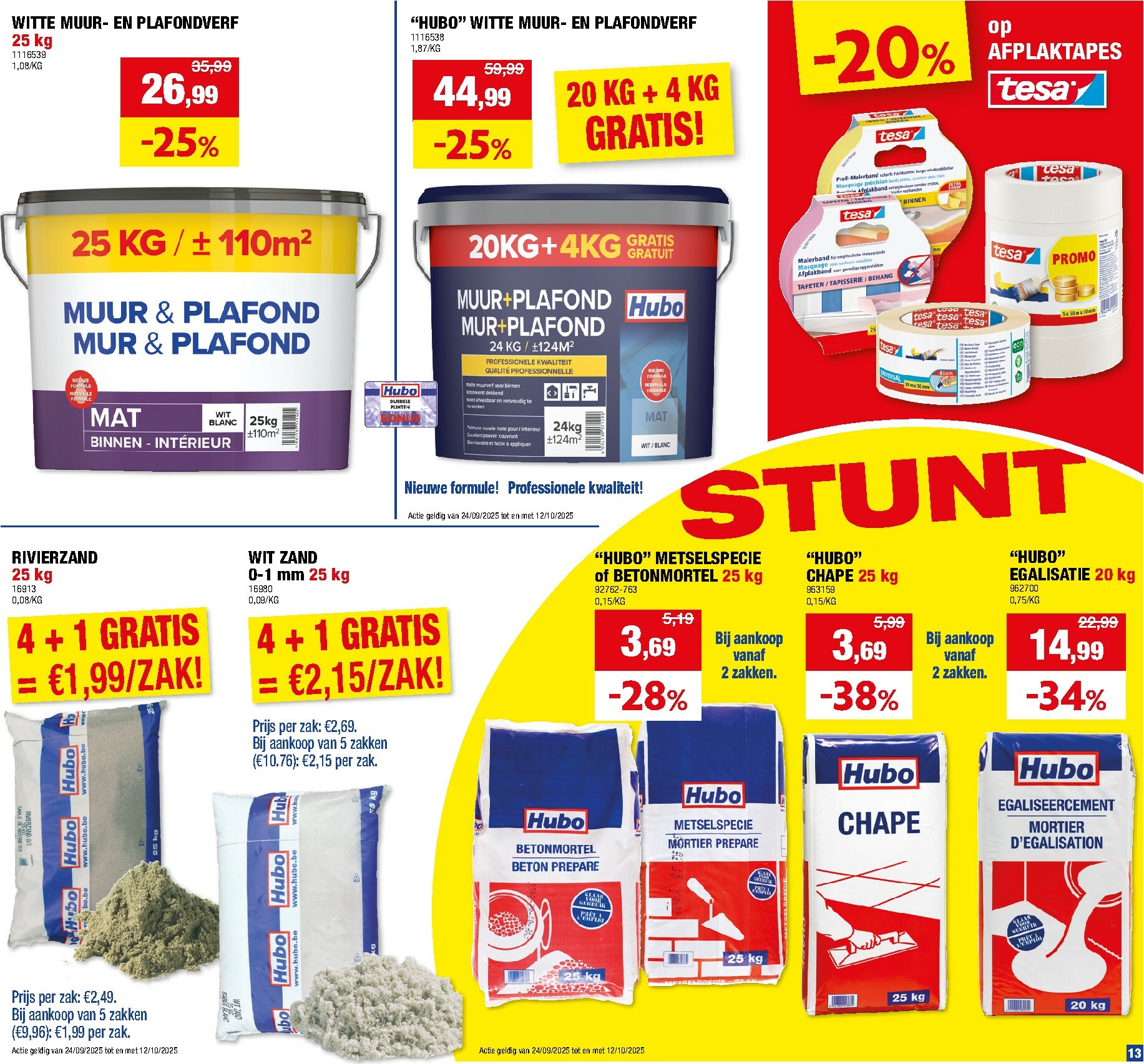 hubo - Hubo folder geldig vanaf 01/10 - 12/10 - page: 13