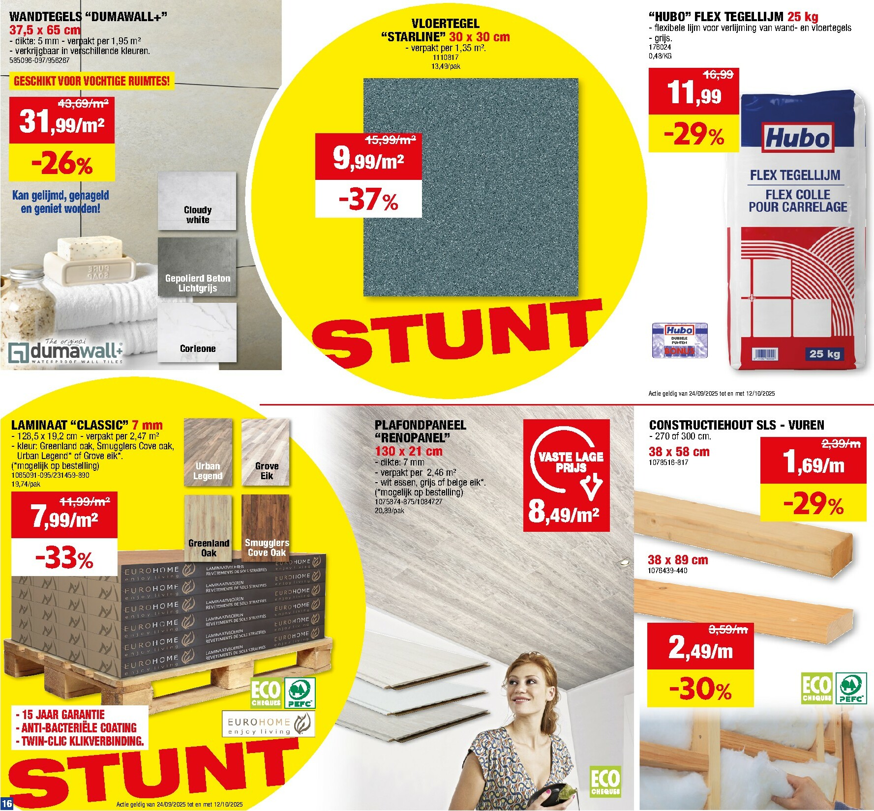 hubo - Hubo folder geldig vanaf 01/10 - 12/10 - page: 16