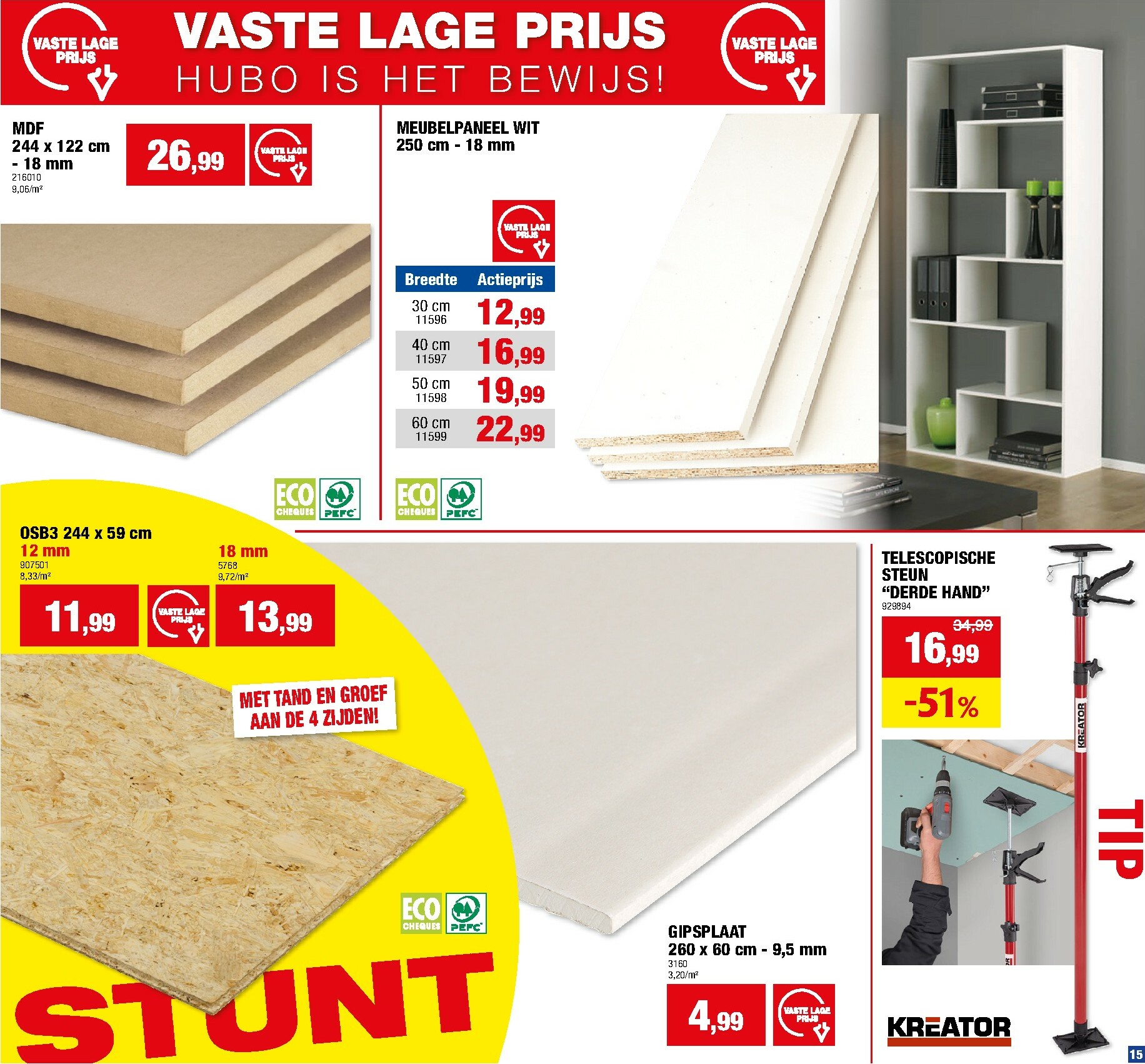 hubo - Hubo folder geldig vanaf 01/10 - 12/10 - page: 15