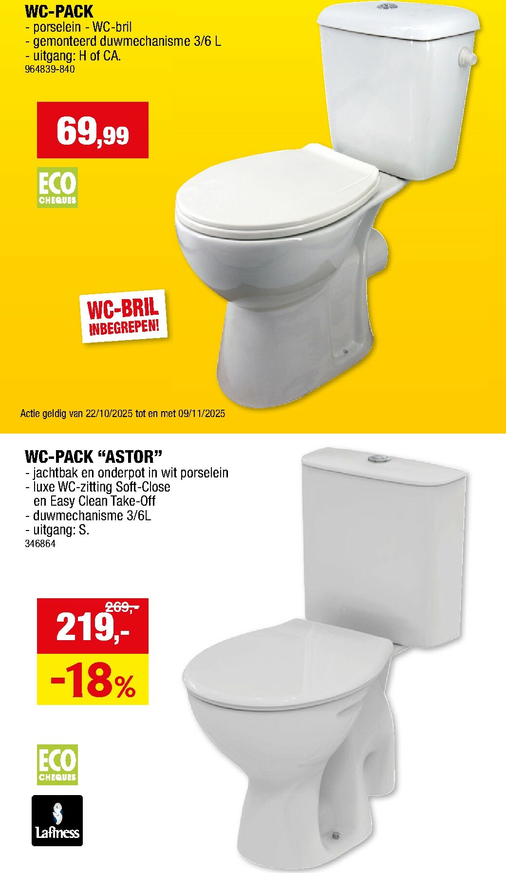 hubo - De Hubo - Sanitairspecial folder geldig vanaf 22/10 t/m 02/11 - page: 23