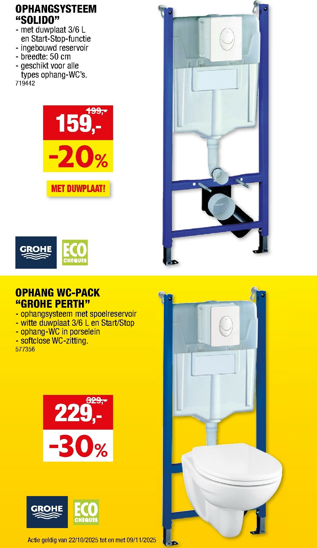 hubo - De Hubo - Sanitairspecial folder geldig vanaf 22/10 t/m 02/11 - page: 29