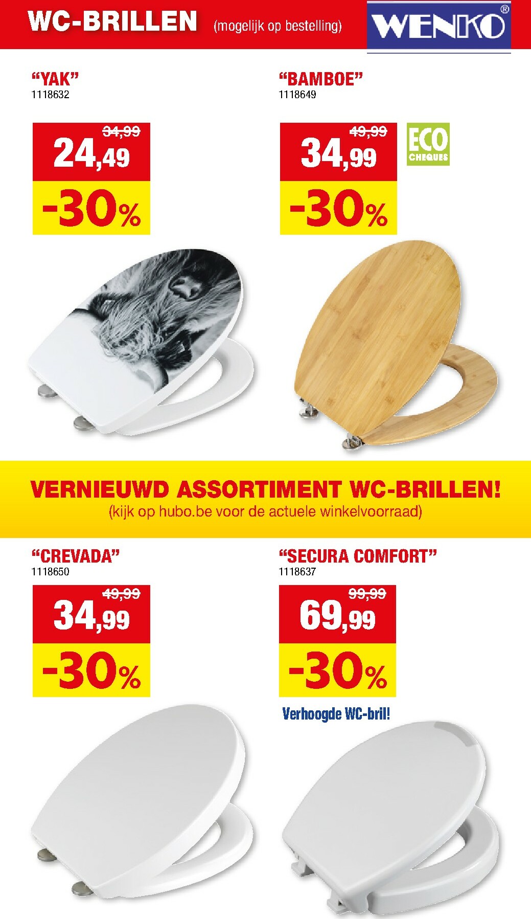 hubo - De Hubo - Sanitairspecial folder geldig vanaf 22/10 t/m 02/11 - page: 30