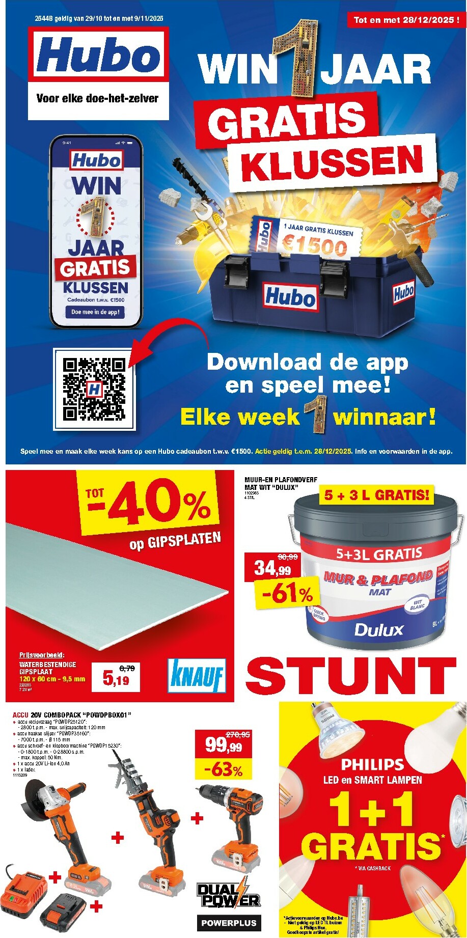hubo - De Hubo folder geldig vanaf 29/10 t/m 09/11