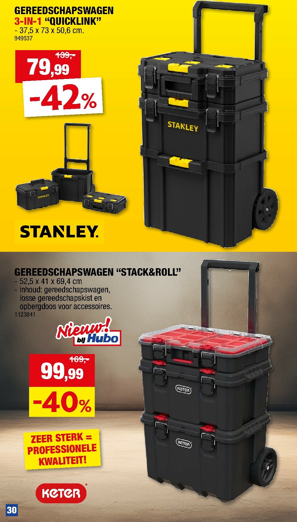 hubo - De Hubo - Gereedschap folder geldig vanaf 01/11 t/m 31/01 - page: 30