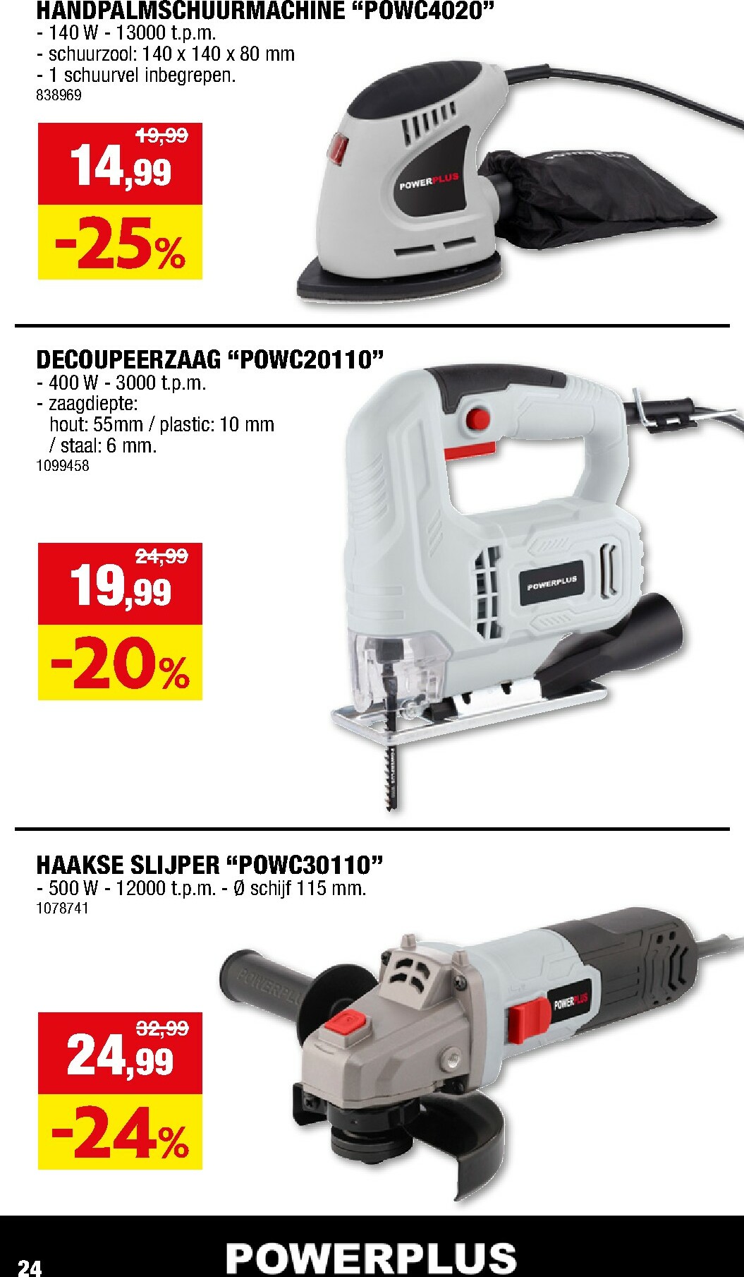 hubo - De Hubo - Gereedschap folder geldig vanaf 01/11 t/m 31/01 - page: 24