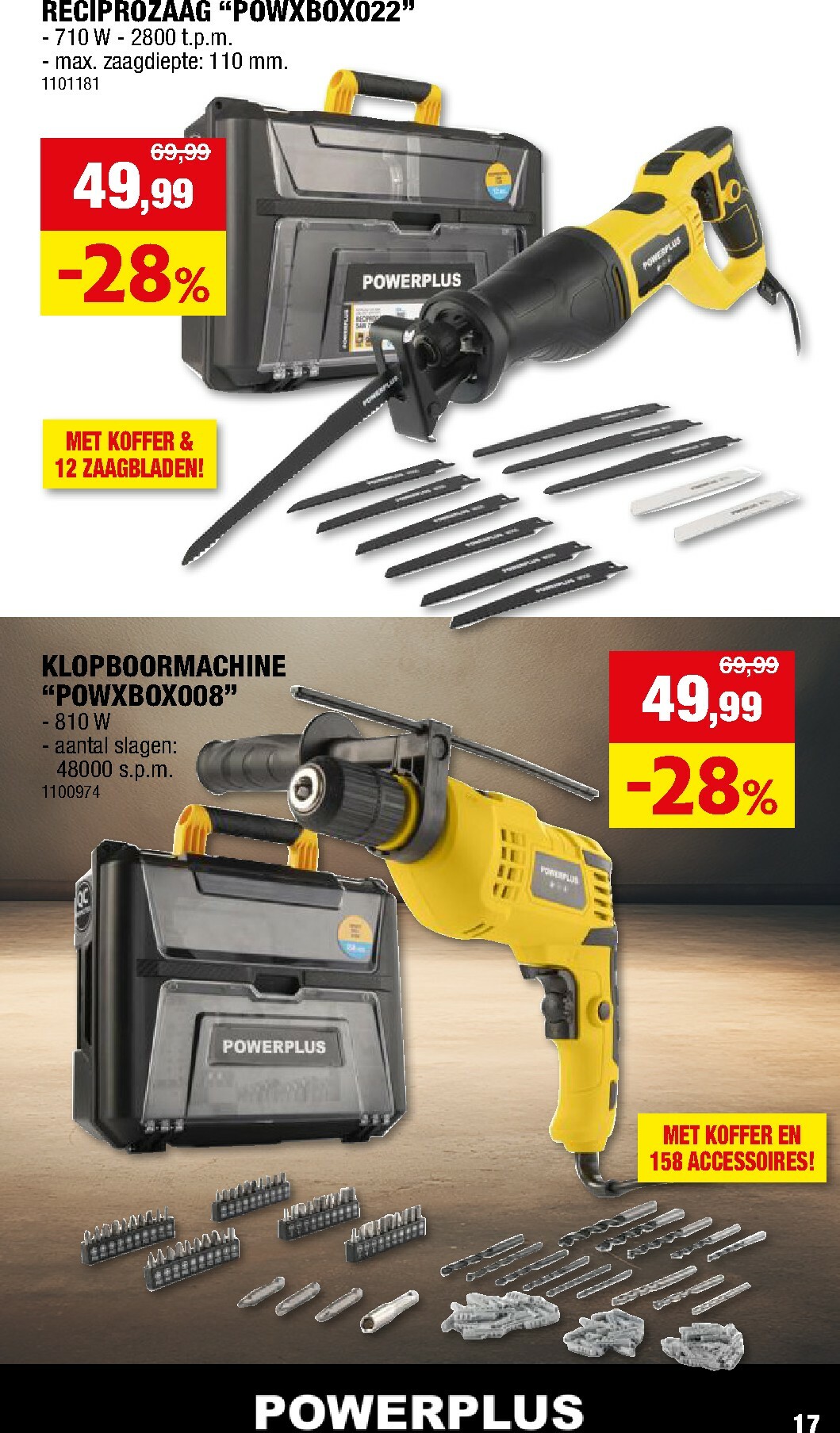 hubo - De Hubo - Gereedschap folder geldig vanaf 01/11 t/m 31/01 - page: 17