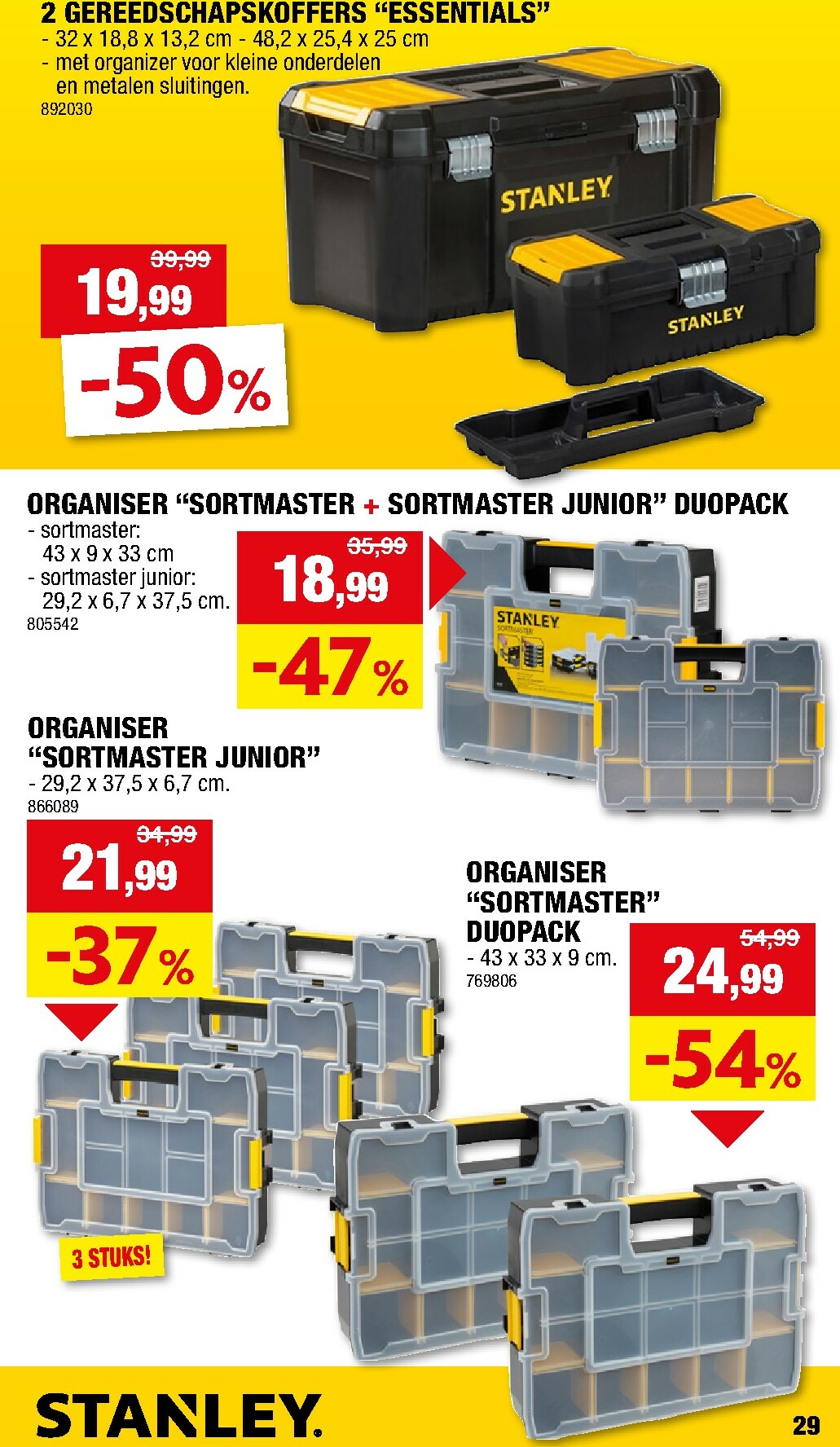 hubo - De Hubo - Gereedschap folder geldig vanaf 01/11 t/m 31/01 - page: 29