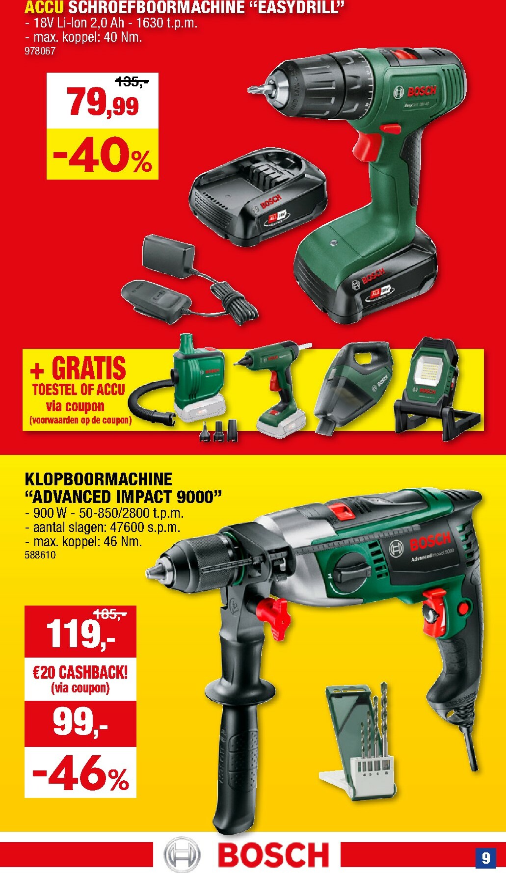 hubo - De Hubo - Gereedschap folder geldig vanaf 01/11 t/m 31/01 - page: 9