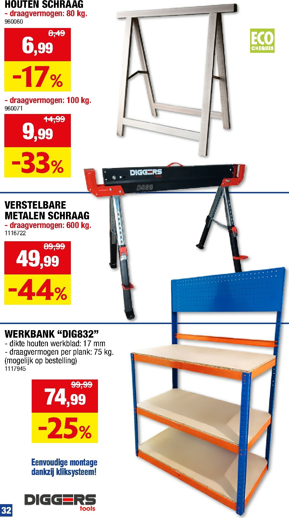 hubo - De Hubo - Gereedschap folder geldig vanaf 01/11 t/m 31/01 - page: 32