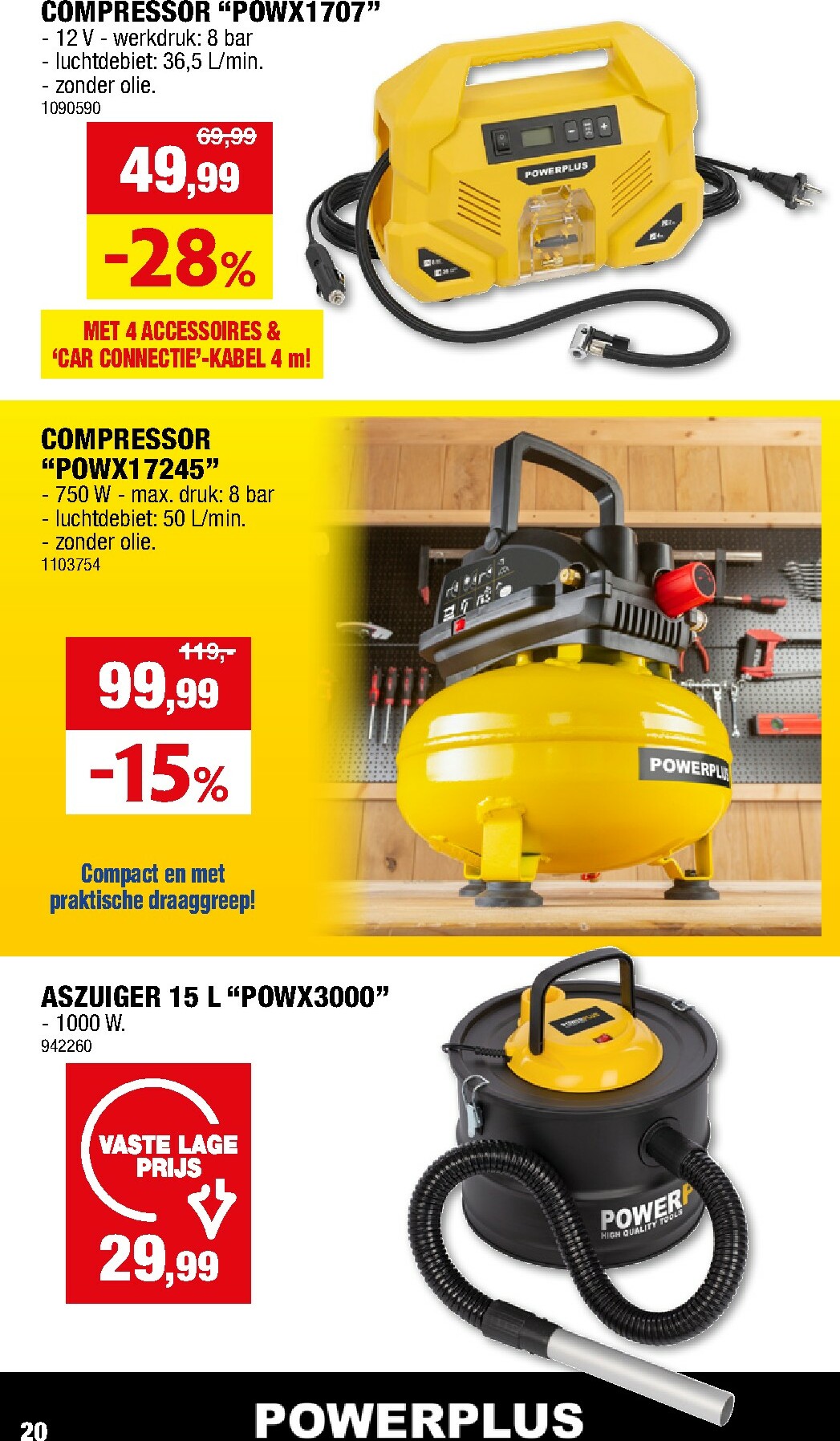 hubo - De Hubo - Gereedschap folder geldig vanaf 01/11 t/m 31/01 - page: 20