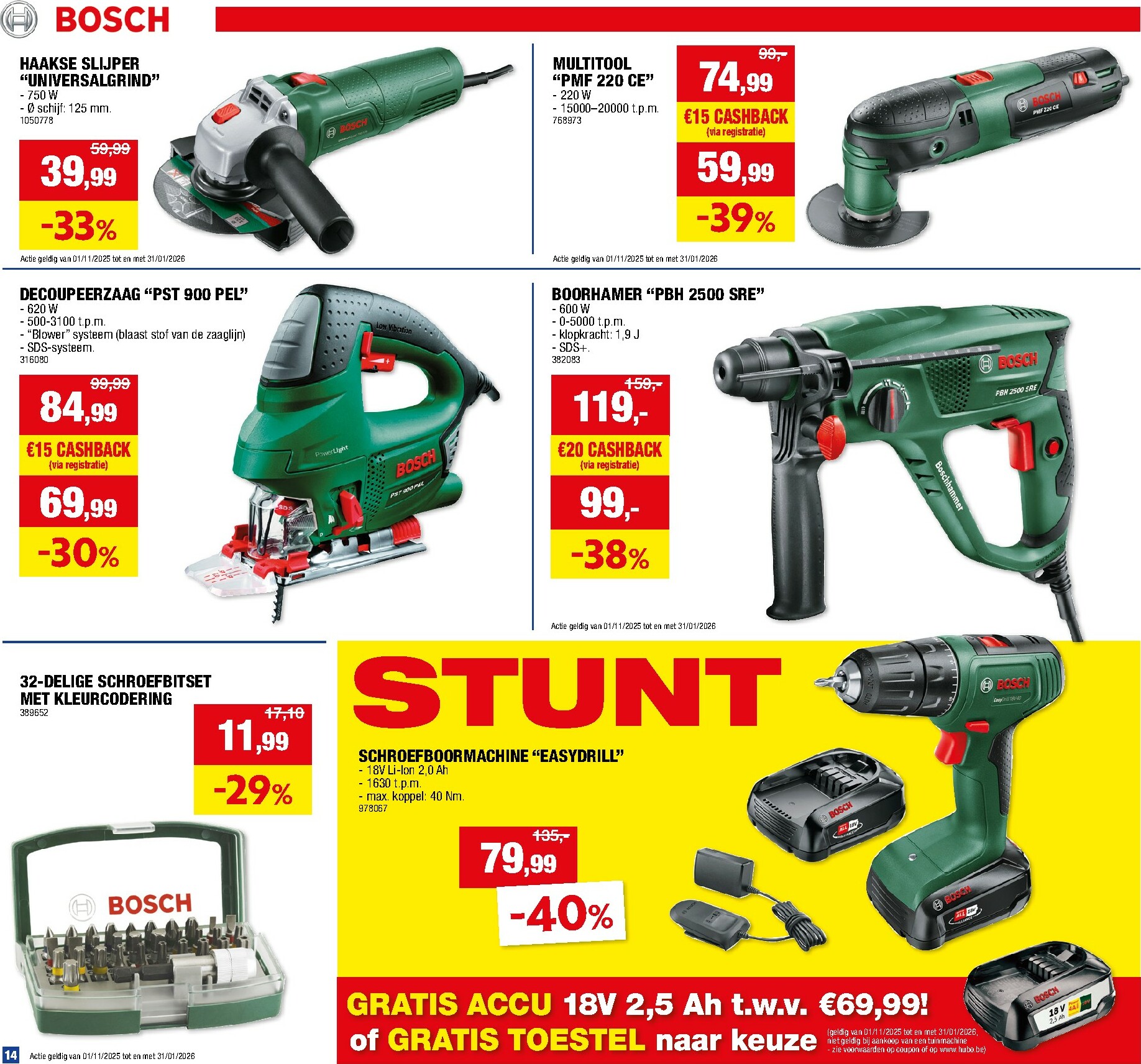 hubo - De Hubo folder geldig vanaf 12/11 t/m 23/11 - page: 14