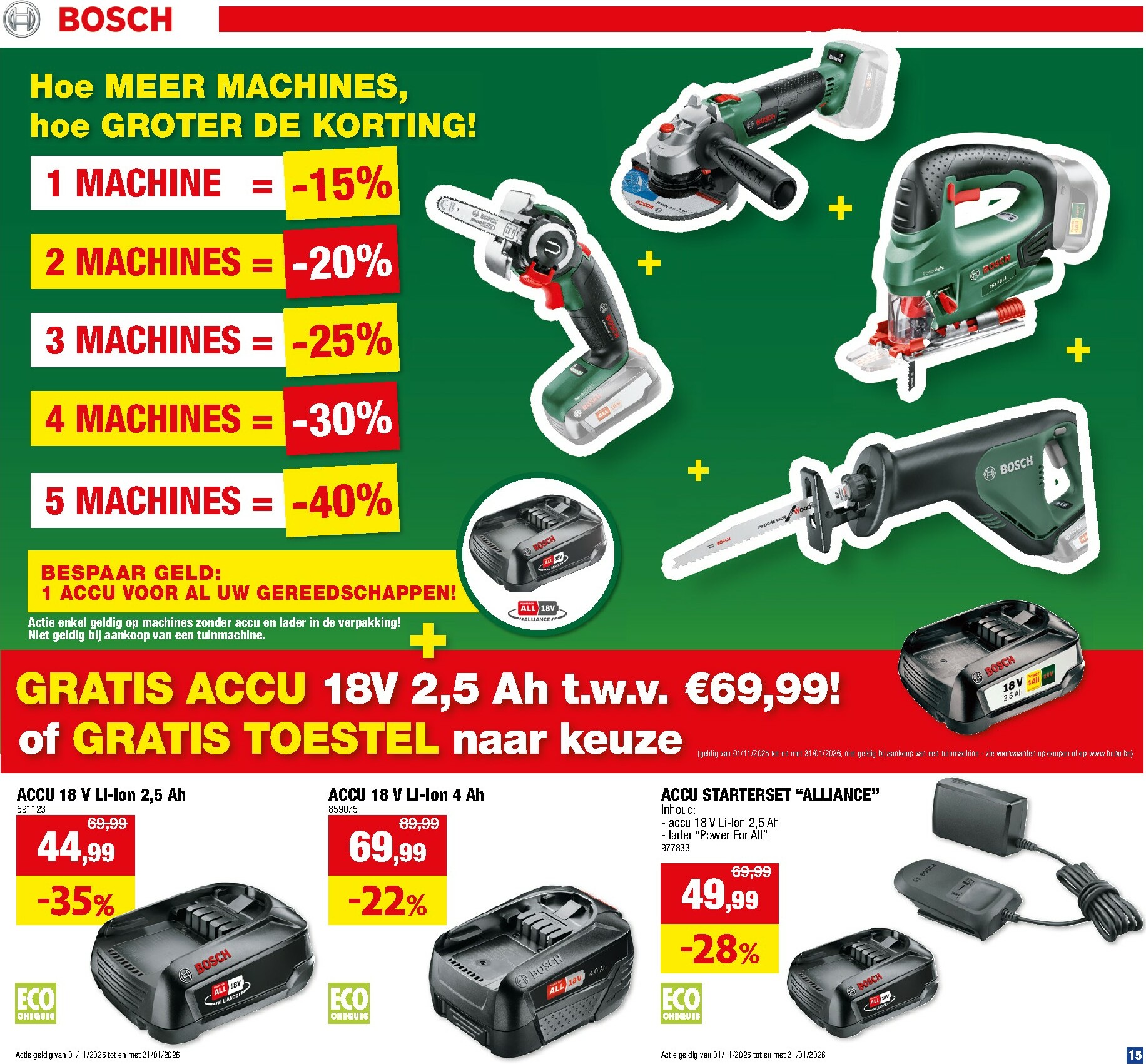 hubo - De Hubo folder geldig vanaf 12/11 t/m 23/11 - page: 15
