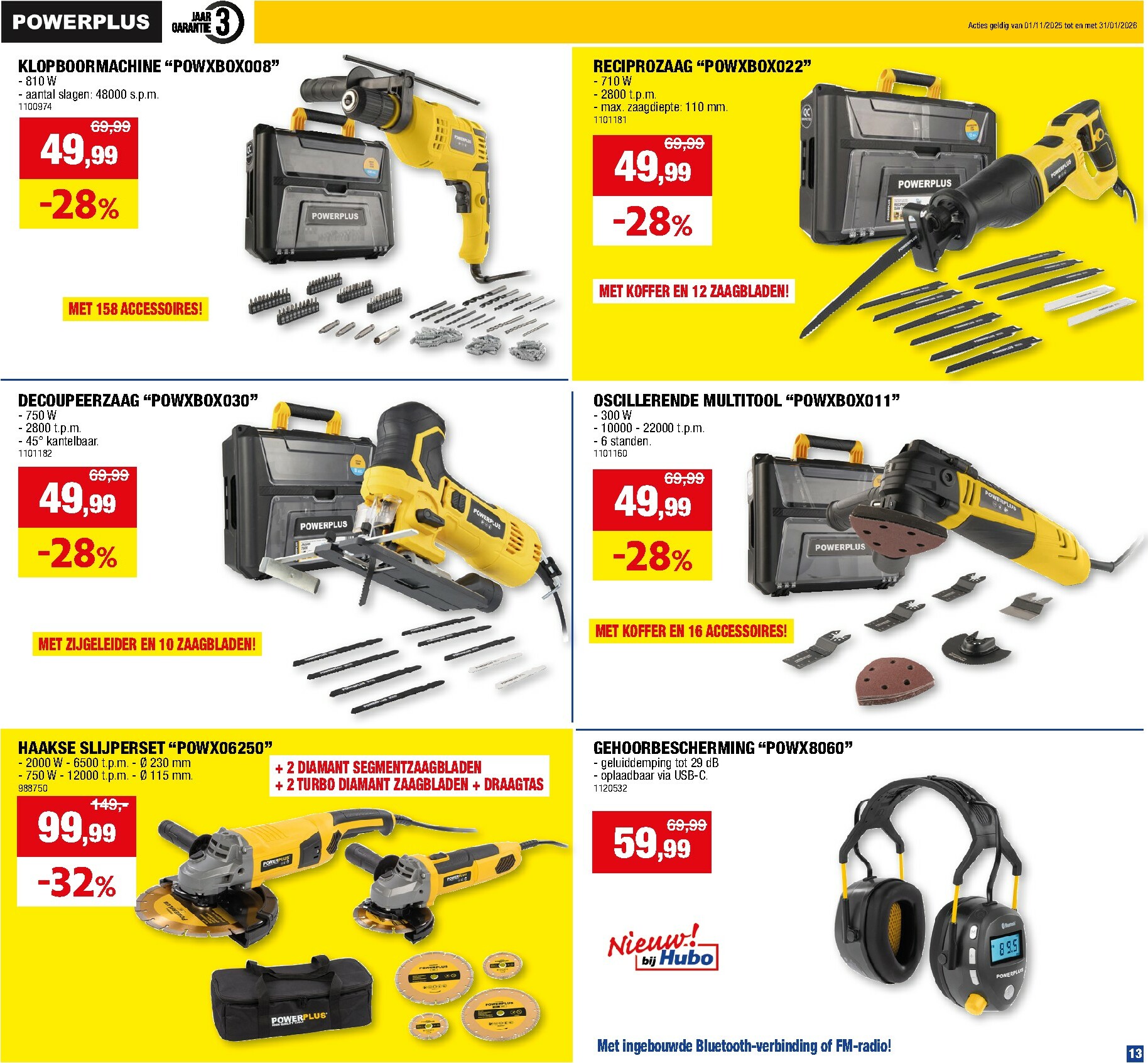 hubo - De Hubo folder geldig vanaf 12/11 t/m 23/11 - page: 13