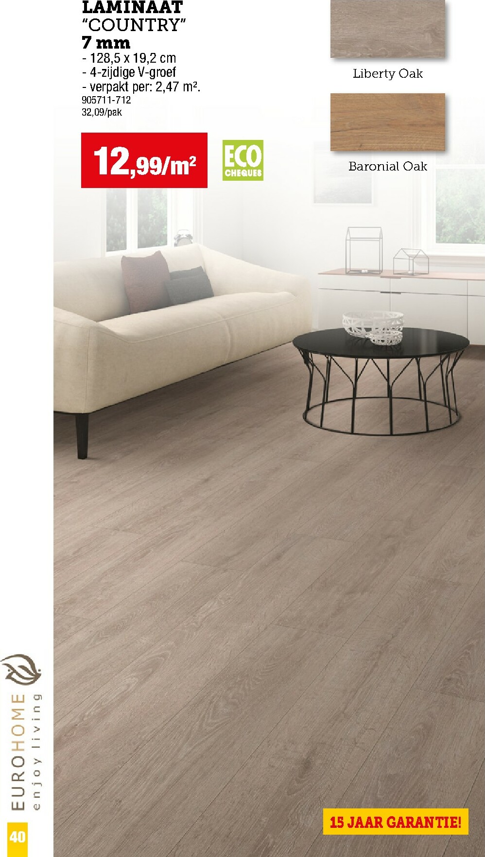 hubo - De Hubo - Vloer- en wandbekleding folder geldig vanaf 01/12 t/m 31/05 - page: 40