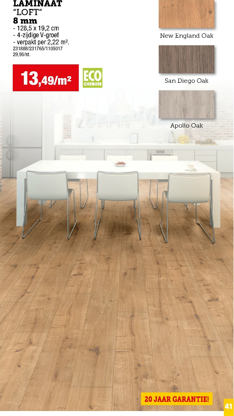 hubo - De Hubo - Vloer- en wandbekleding folder geldig vanaf 01/12 t/m 31/05 - page: 41