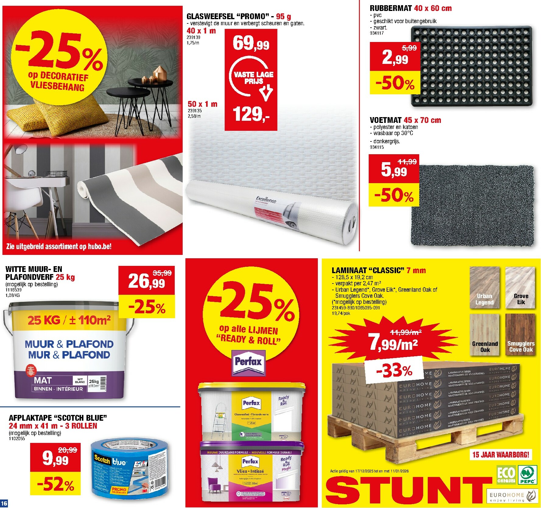 hubo - De Hubo folder geldig vanaf 17/12 t/m 28/12 - page: 16