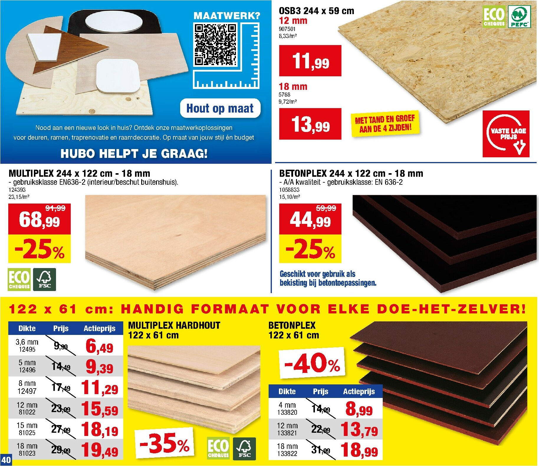 hubo - De Hubo folder geldig vanaf 29/12 t/m 11/01 - page: 40