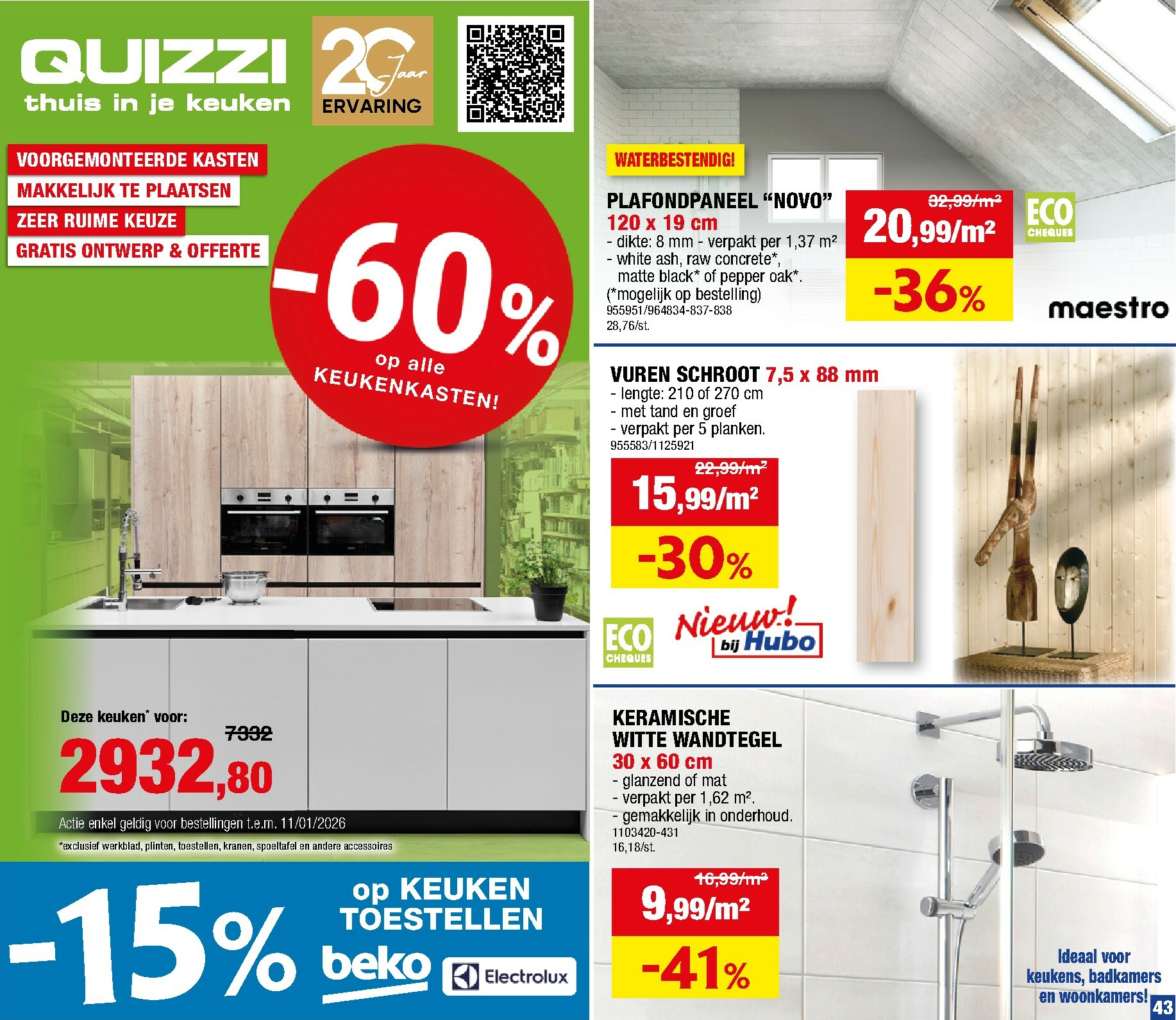 hubo - De Hubo folder geldig vanaf 29/12 t/m 11/01 - page: 43