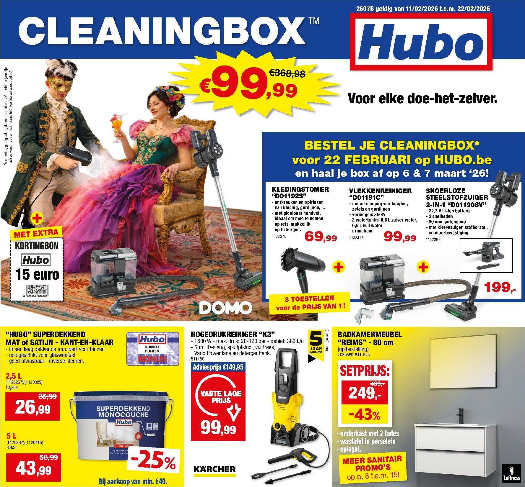 hubo - De Hubo folder geldig vanaf 11/02/2026 t/m 22/02/2026