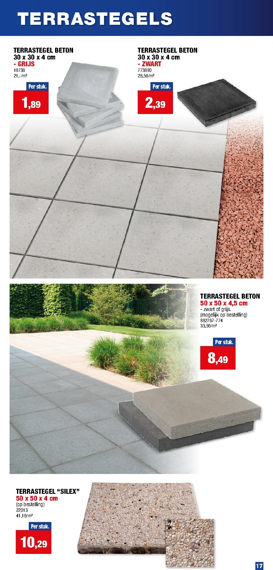 hubo - De Hubo - Terras & bestrating folder geldig vanaf 01/02/2026 t/m 31/12/2026 - page: 17