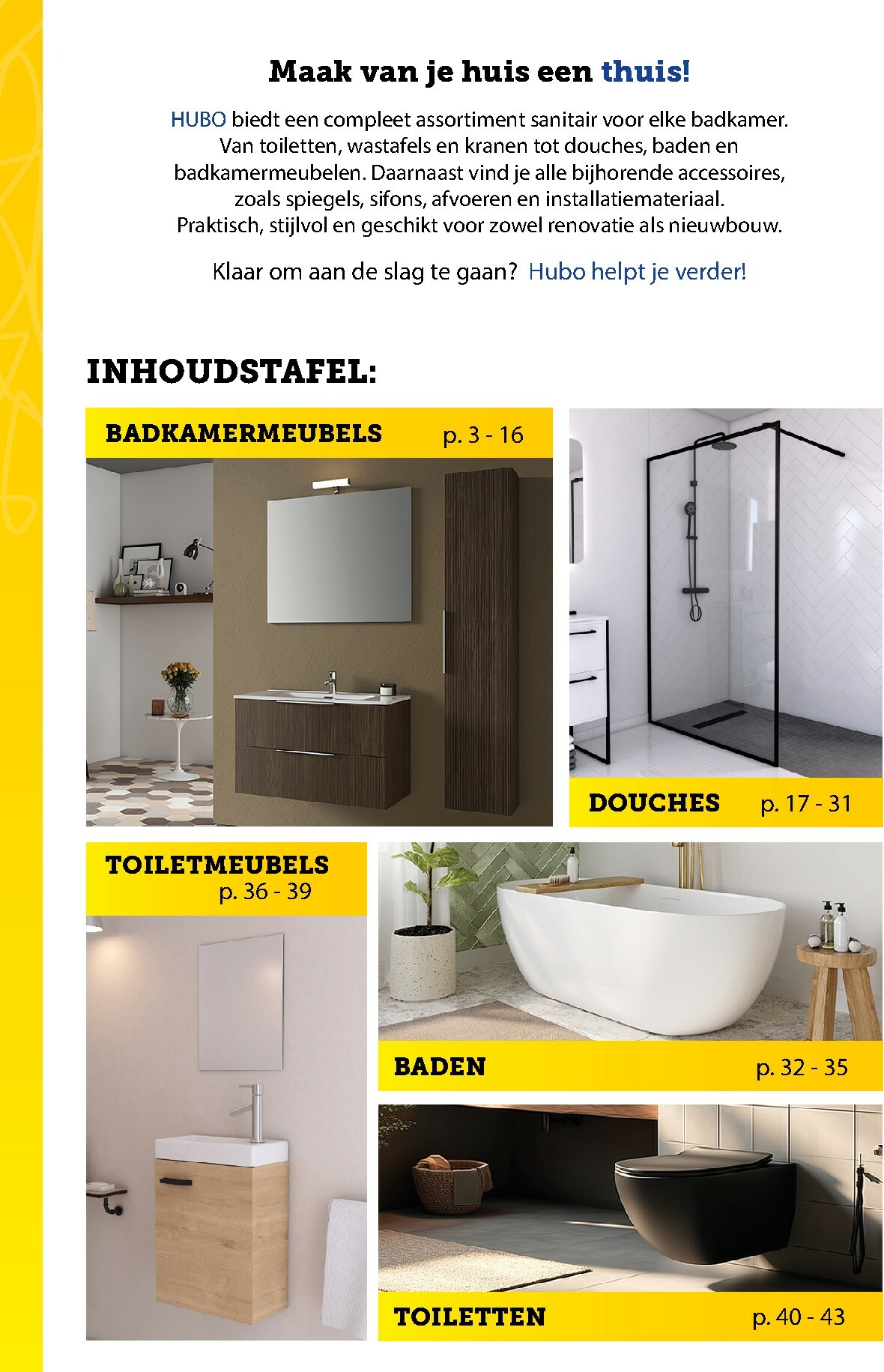 hubo - De Hubo - Sanitairspecial folder geldig vanaf 01/02/2026 t/m 31/12/2026 - page: 2