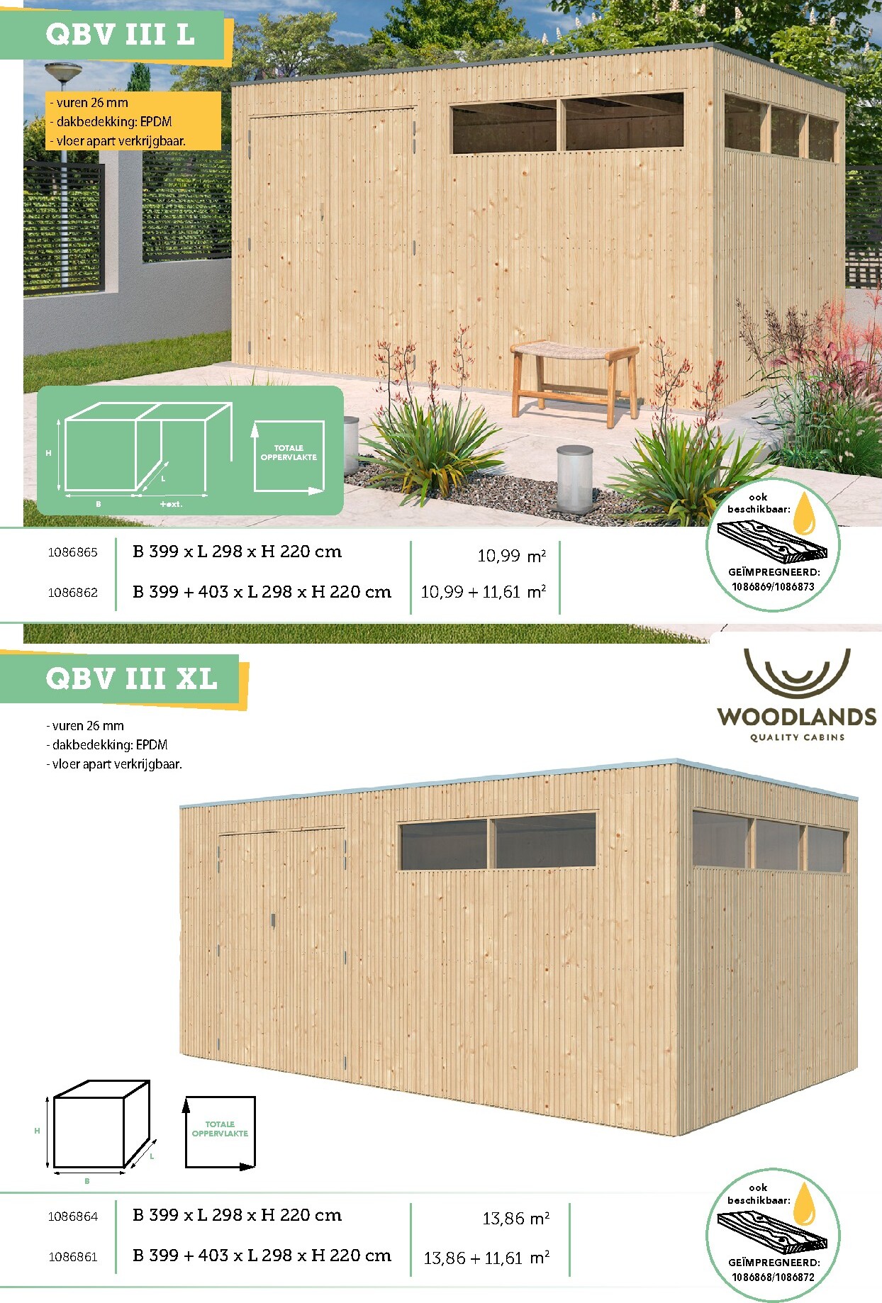 hubo - De Hubo - Tuinhuis catalogus folder geldig vanaf 25/02/2026 t/m 30/06/2026 - page: 13