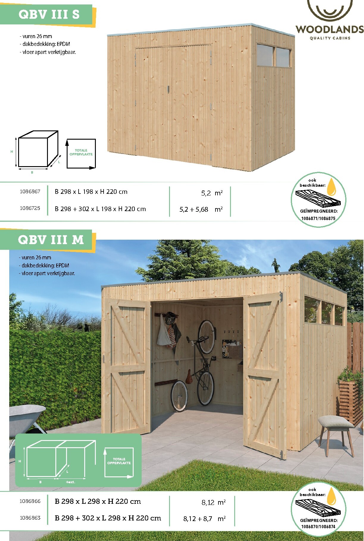 hubo - De Hubo - Tuinhuis catalogus folder geldig vanaf 25/02/2026 t/m 30/06/2026 - page: 12