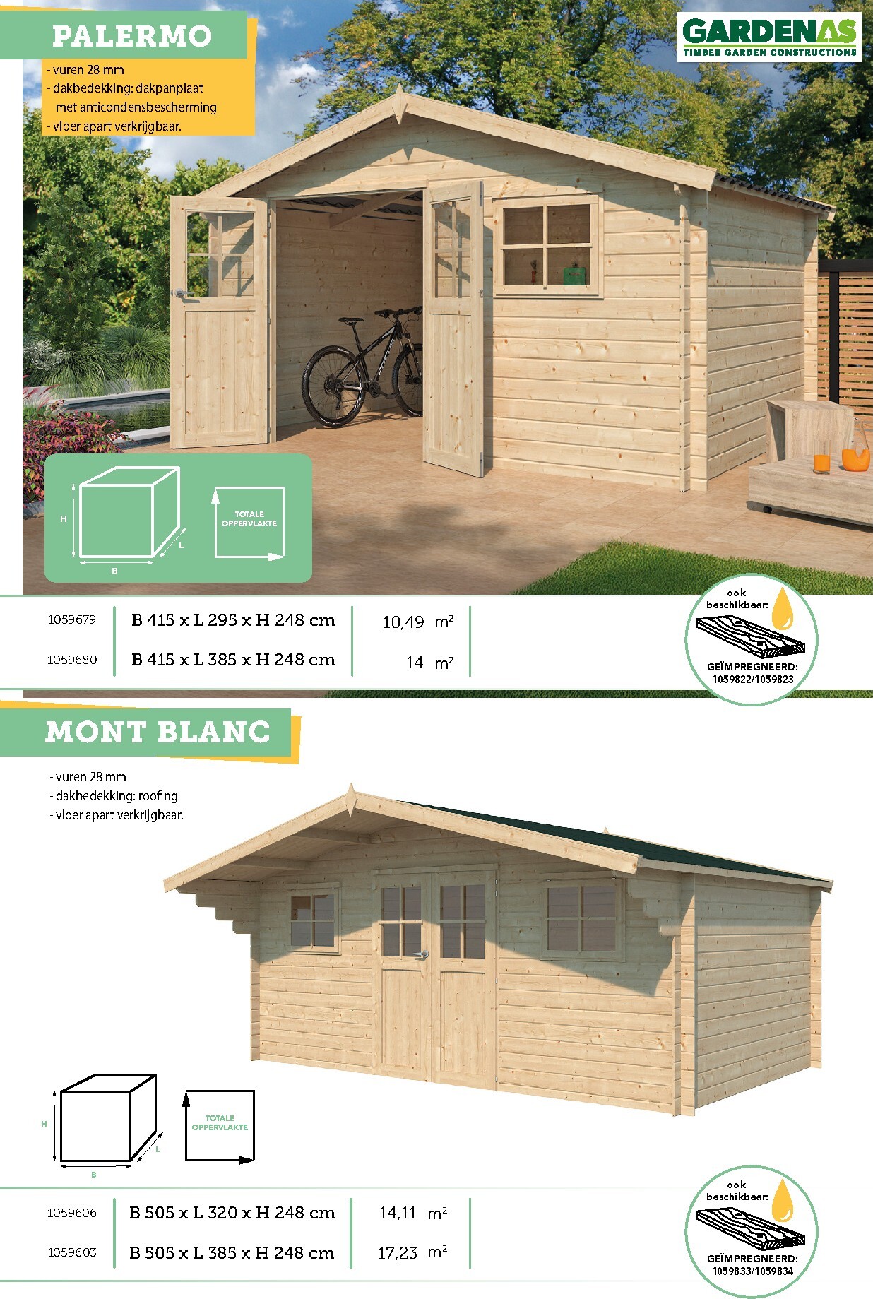 hubo - De Hubo - Tuinhuis catalogus folder geldig vanaf 25/02/2026 t/m 30/06/2026 - page: 25