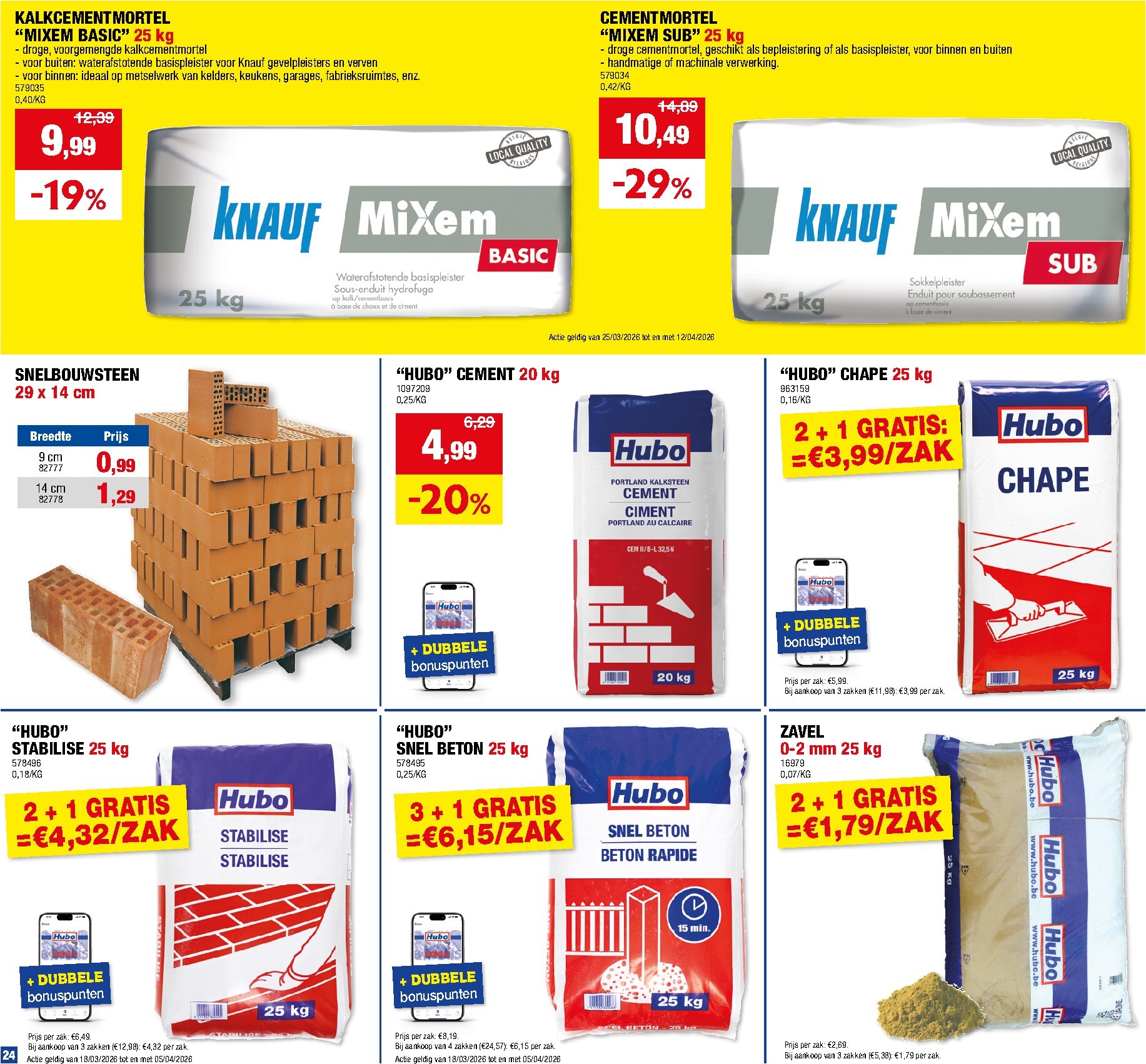 hubo - De Hubo folder geldig vanaf 25/03/2026 t/m 05/04/2026 - page: 24