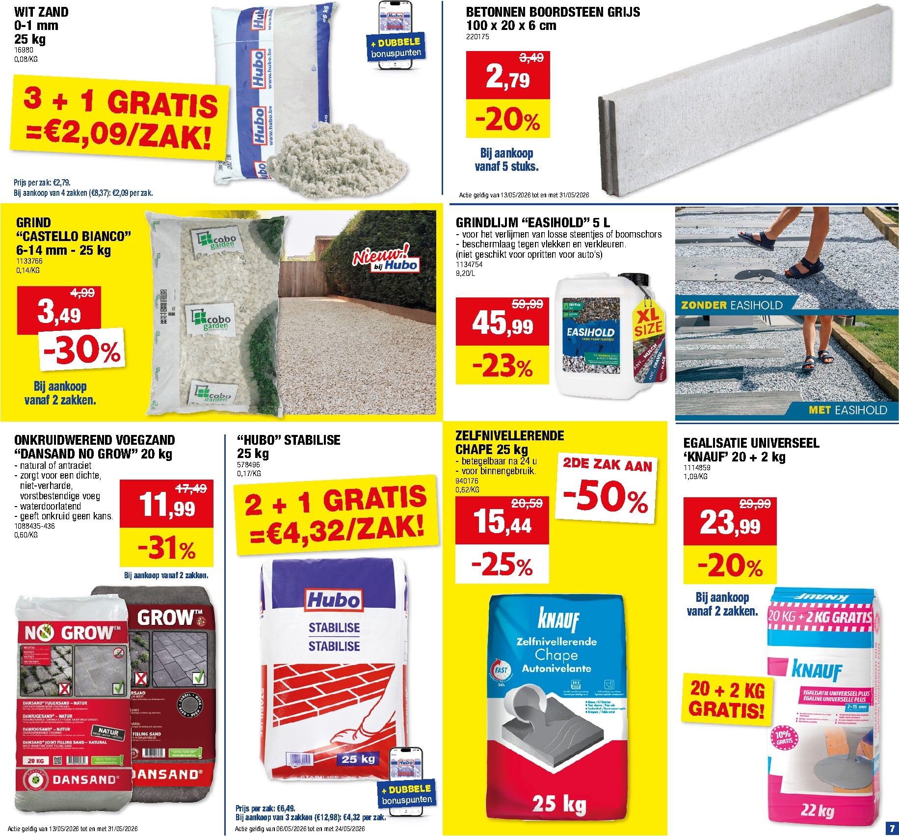 hubo - Huidige Hubo folder geldig van woensdag 13/05/2026 tot zondag 24/05/2026 - page: 7
