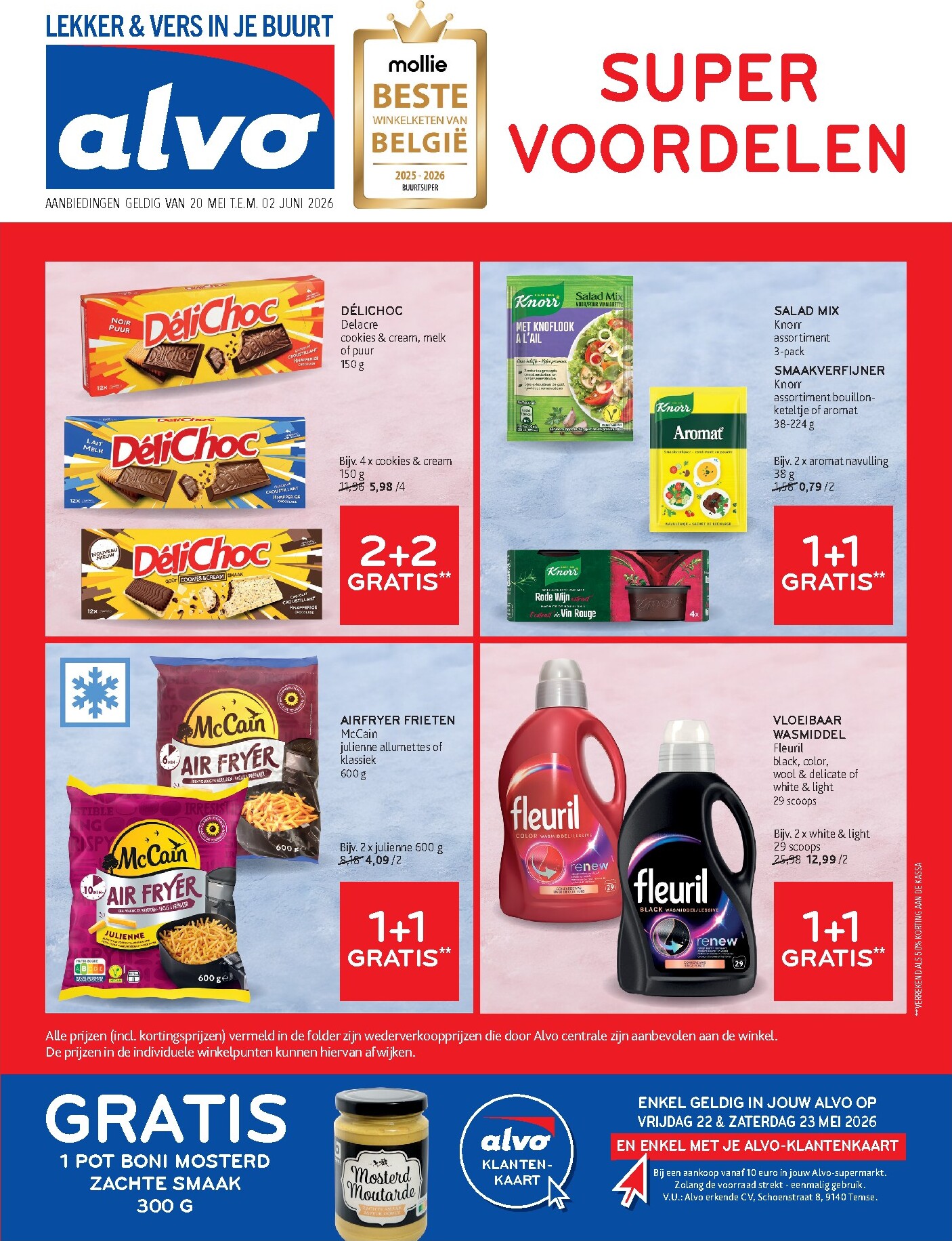 alvo - Huidige Alvo folder geldig van woensdag 20/05/2026 tot dinsdag 02/06/2026 - page: 1
